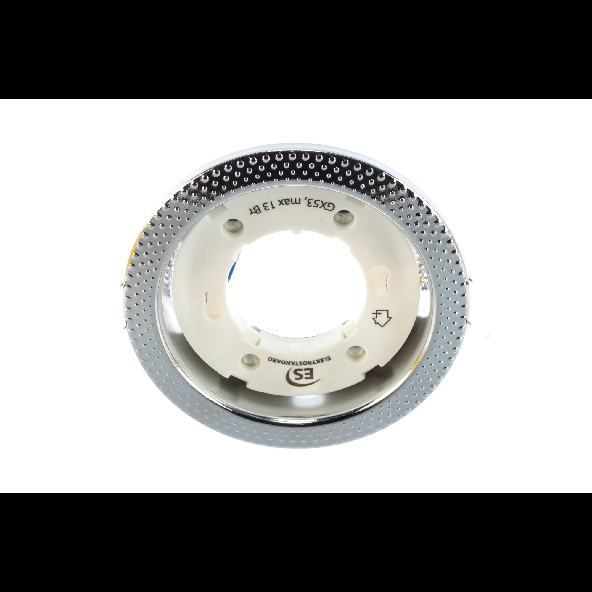 Светильник встраиваемый 1066 GX53 перфорация хром Elektrostandard (распродажа)