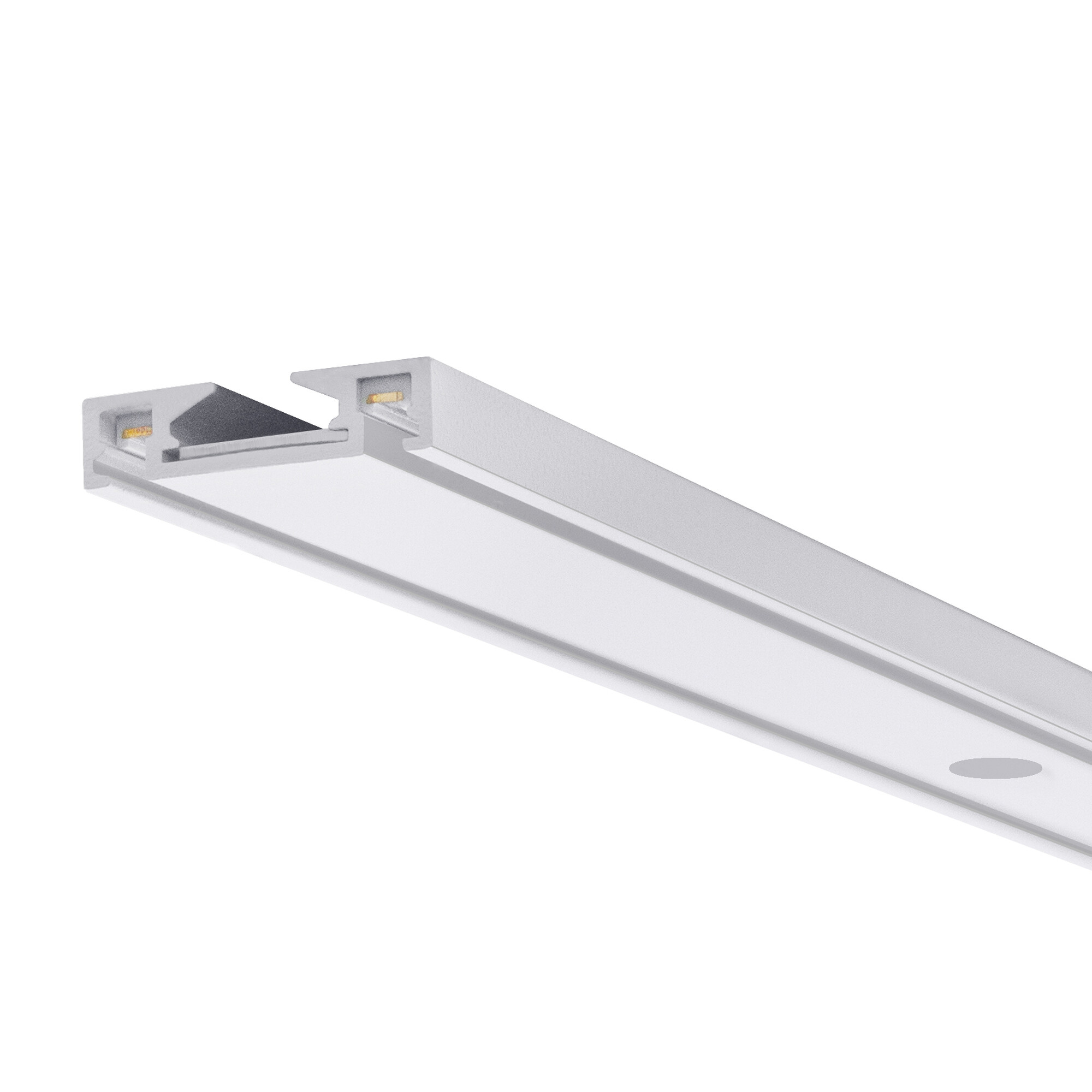 Шинопровод 1фаза накладной Ultra Thin 24/48В для магнитных треков Белый 2м SignImpress