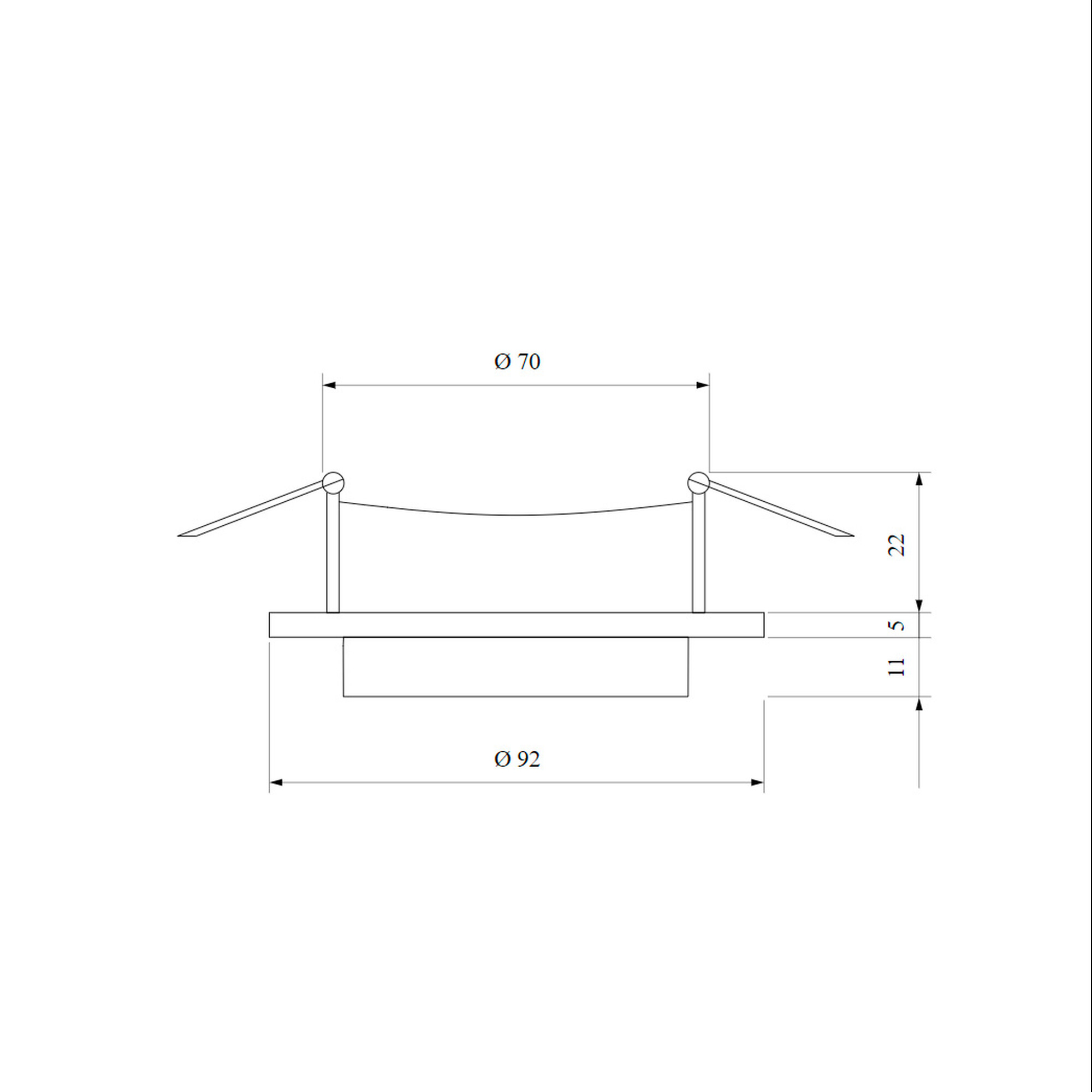 Светильник встраиваемый 113 MR16 белый/белый Elektrostandard
