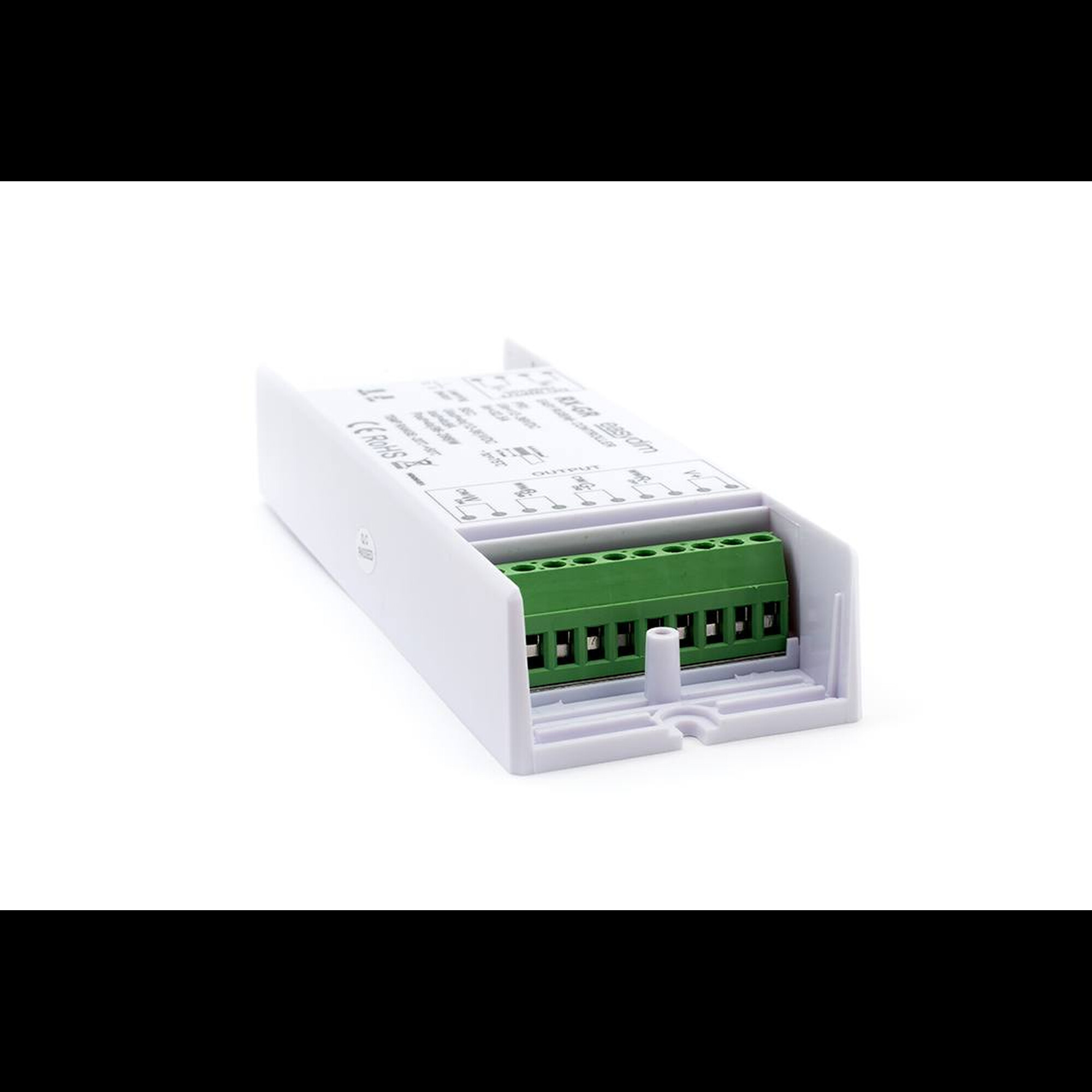 Приемник-контроллер универсальный увеличенной мощности RX-GR для светодиодных лент RGB, RGB+W, M SWG