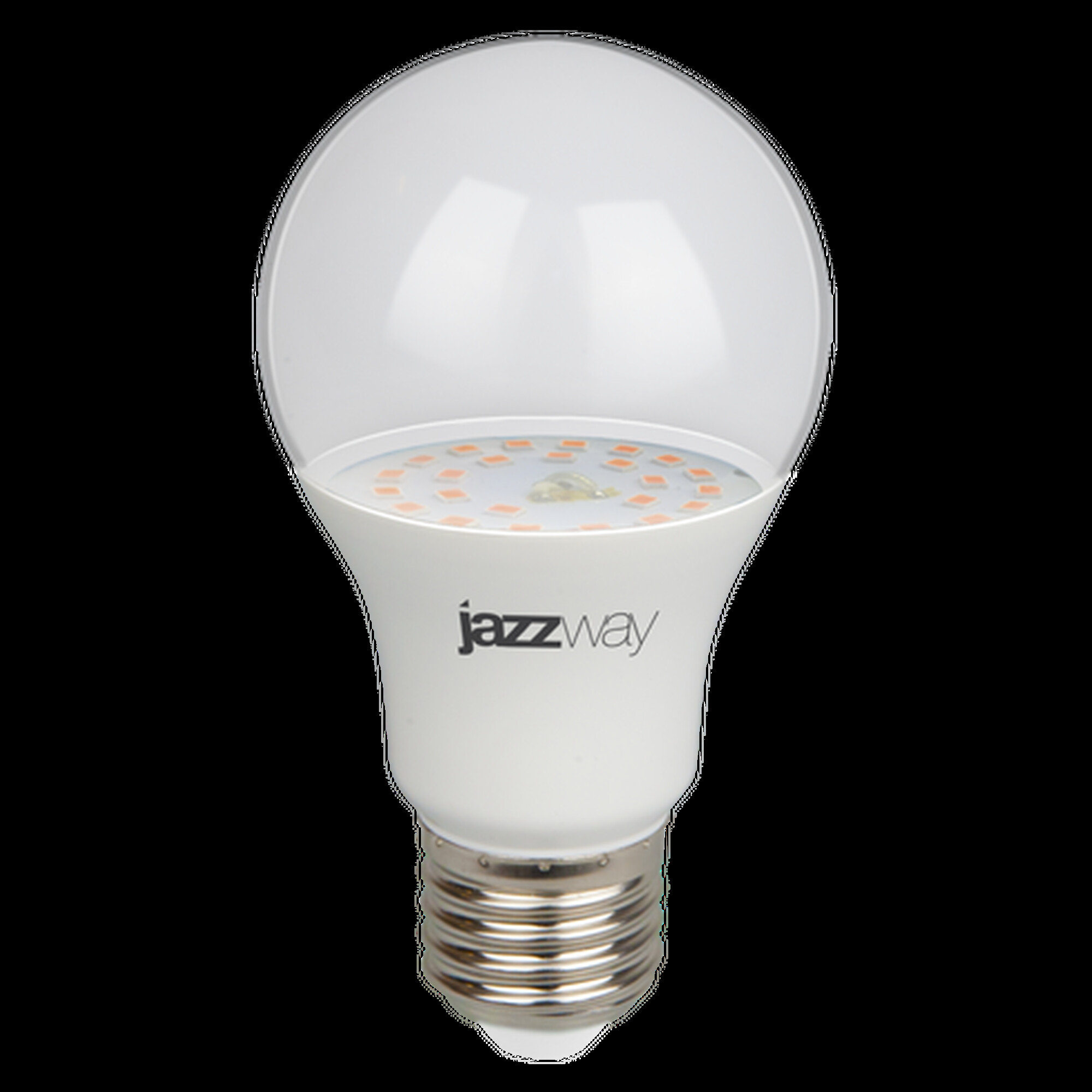 Лампа PPG A60 Agro 9w CLEAR E27 IP20 ( для растений) Jazzway