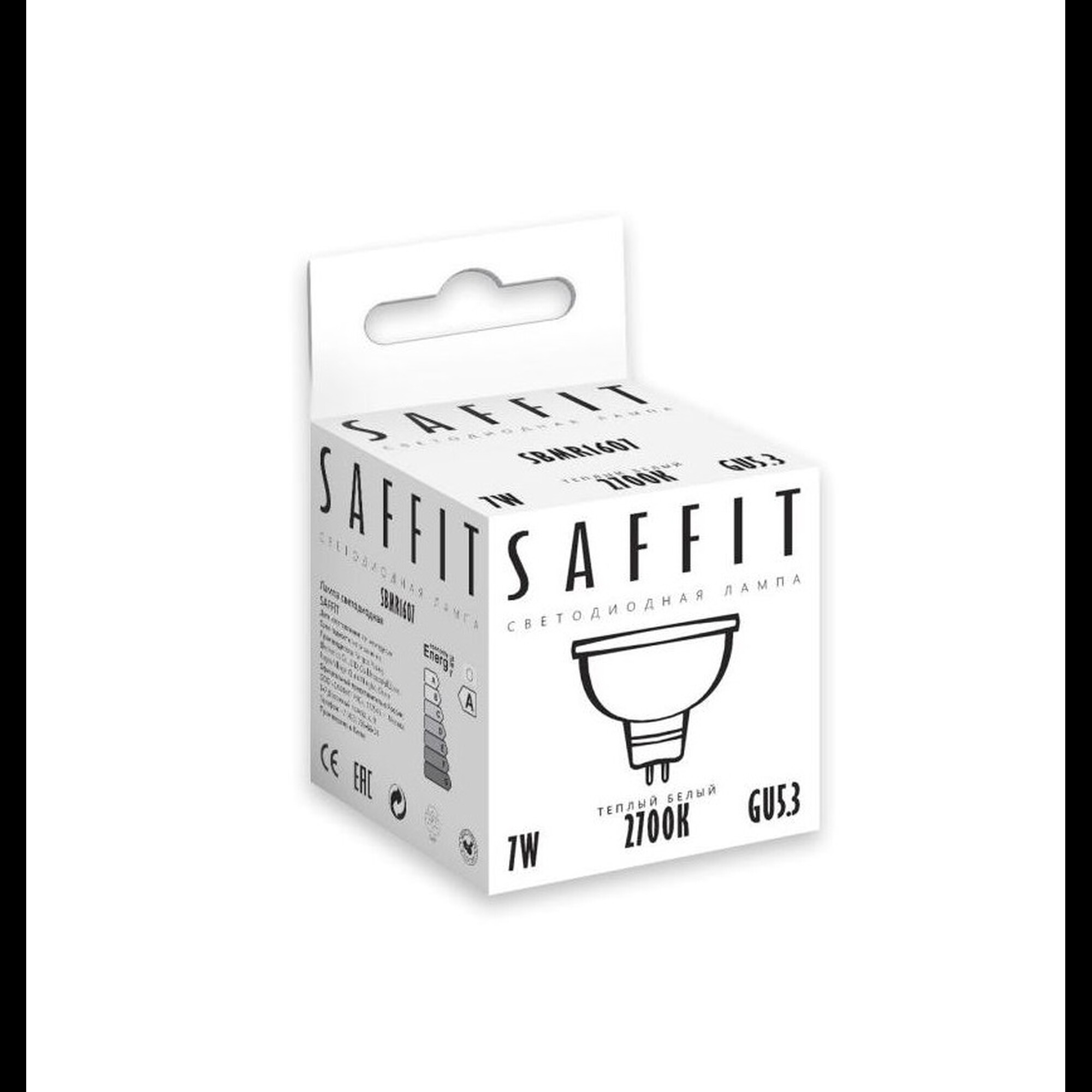 Лампа светодиодная SBMR1607 7W 4000K 230V GU5.3 MR16 Feron