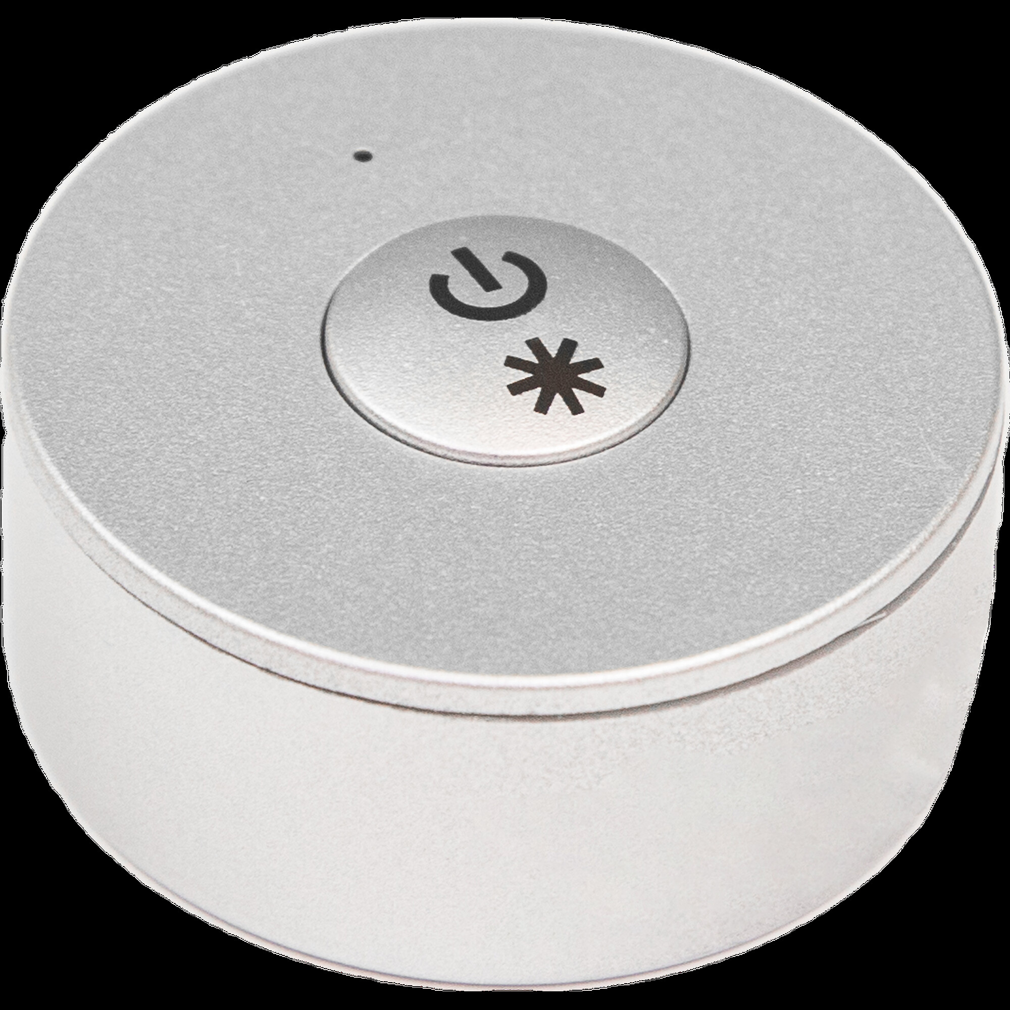 Пульт радио мини DESK-MINI-SL на 1 зону с возможностью диммирования. Серебро SWG (распродажа)