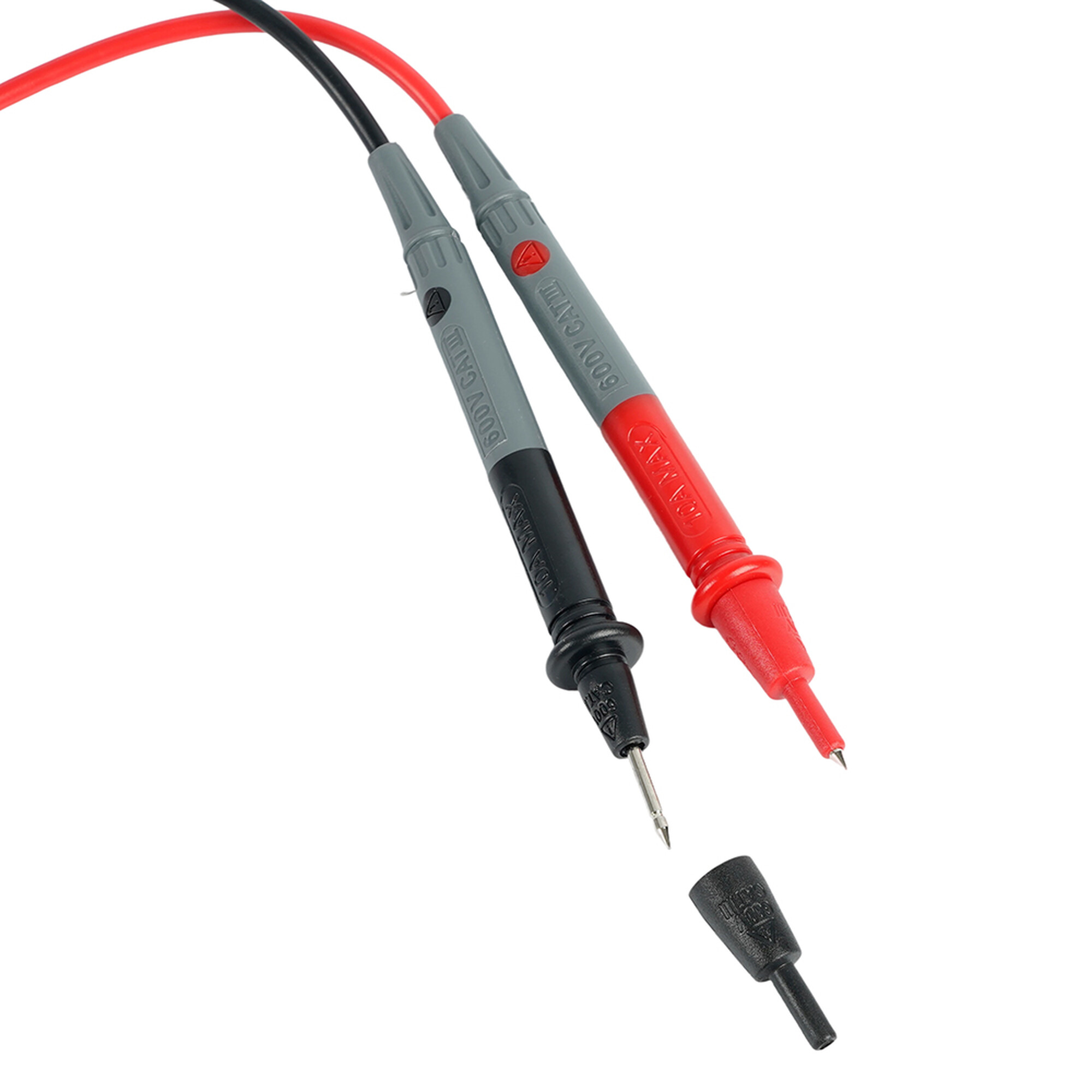 Мультиметр цифровой, 4000 отсчетов, 2 батареи тип ААА 1,5В, автоматический, черный Feron