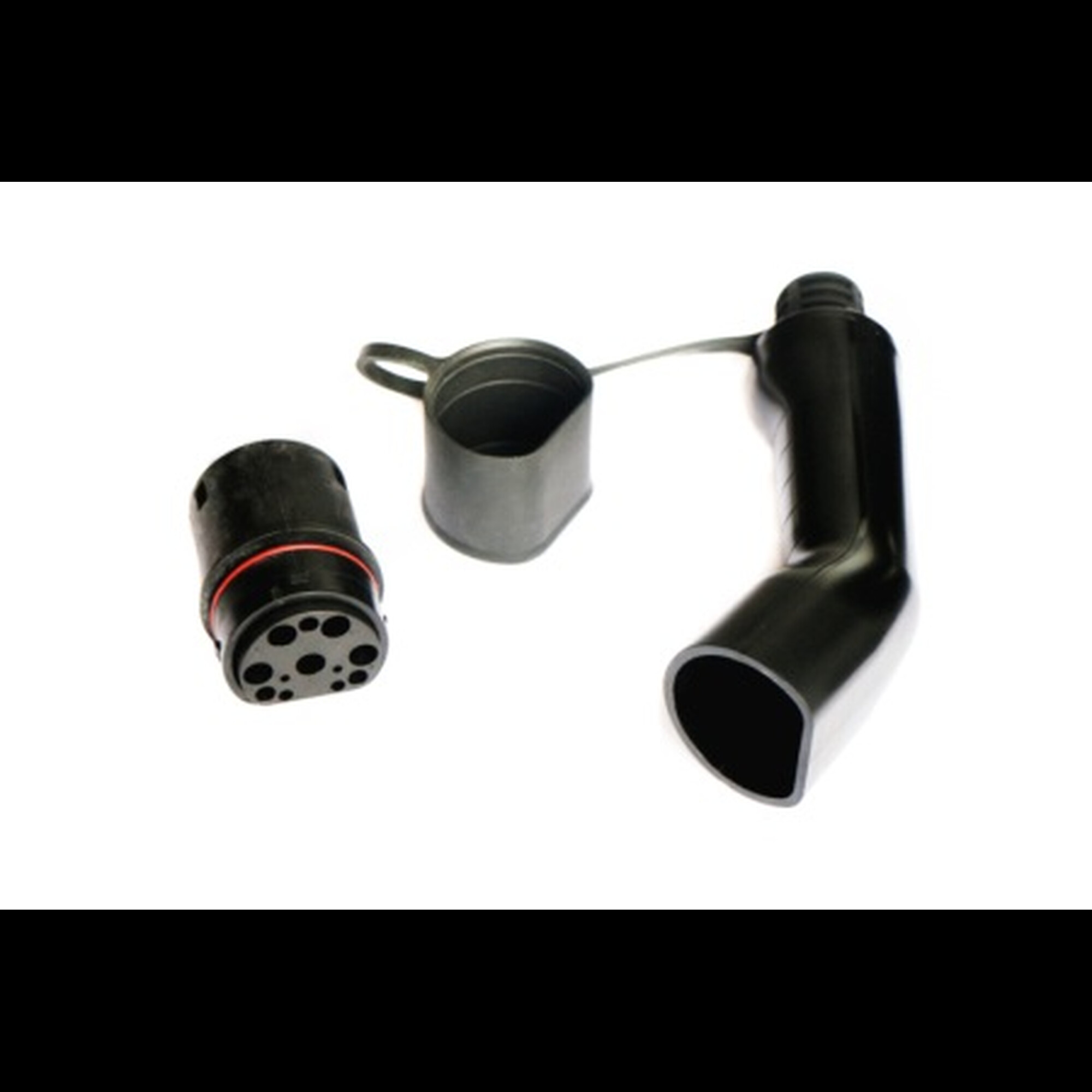 Коннектор Т2 3Рh 32А чёрный