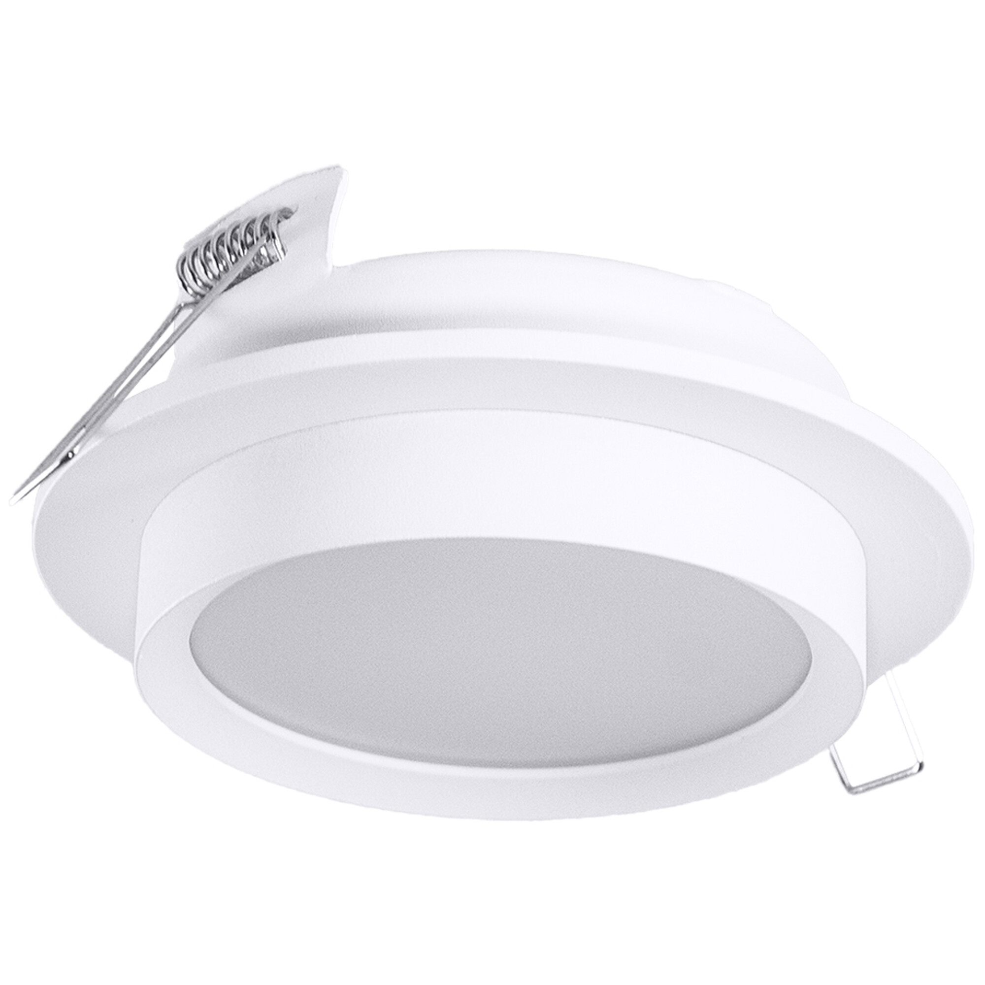 Светильник встраиваемый GX53 с накладкой круг Белый SignImpress