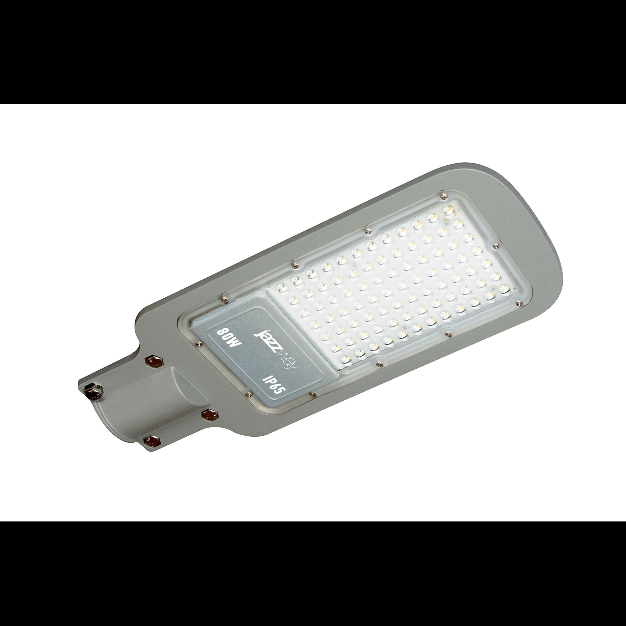 Светильники светодиодные консольные PSL 07 80w 5000K GR IP65 Jazzway 