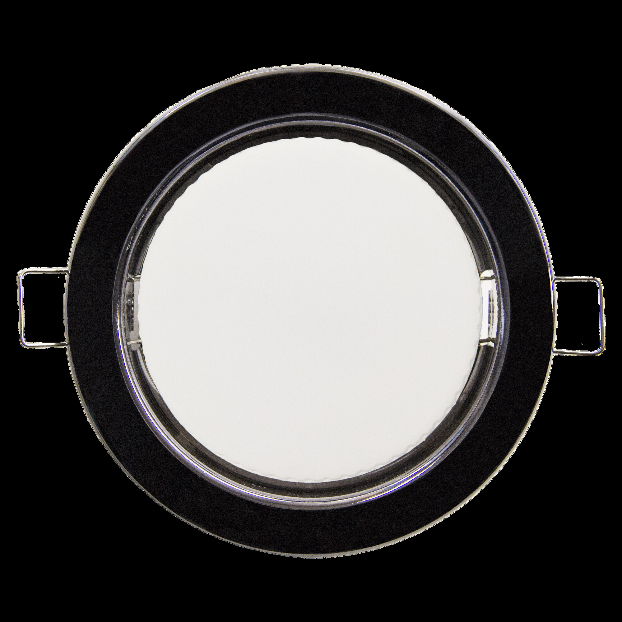 Светильник встраиваемый GX53 U чёрный хром (85шт в коробке) - 1 штука