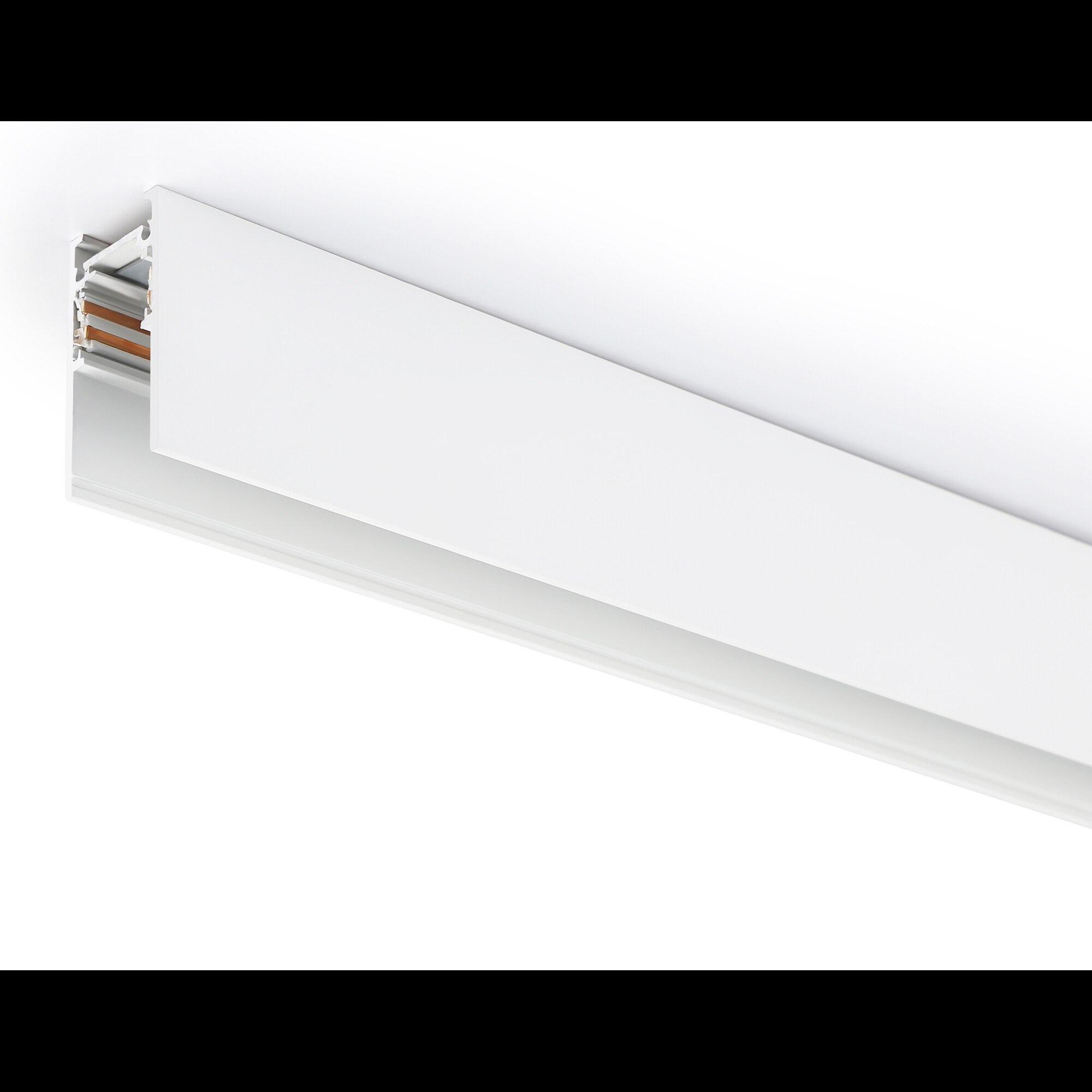 Шинопровод низковольтный накладной/подвесной Magnetic GL3318 WH белый IP20 48V Ambrella light