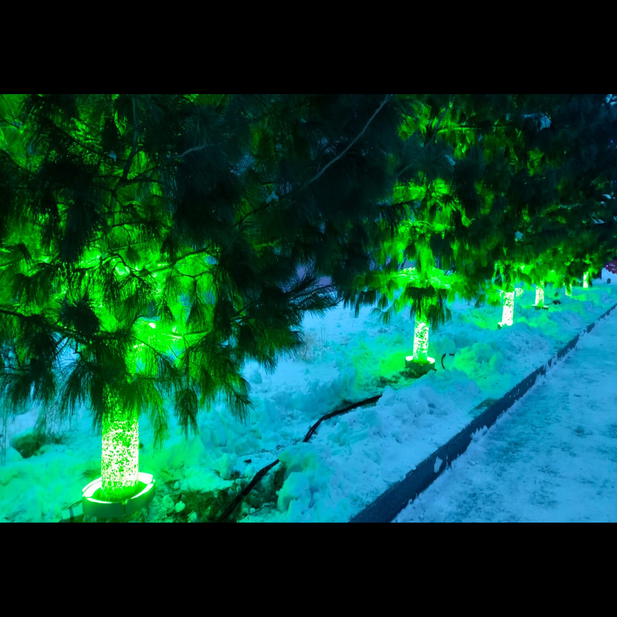 Прожектор архитектурный FCT 220В 18Вт Зелёный 30° SignImpress