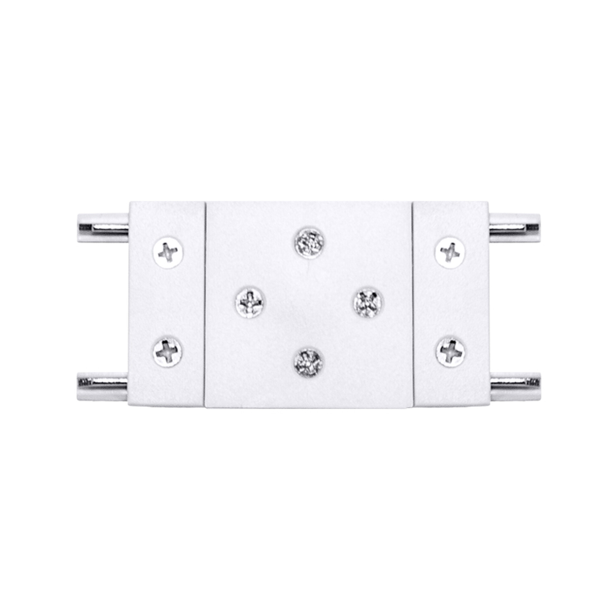 Коннектор I образный к шинопроводу однофазному магнитному Thin Белый SignImpress