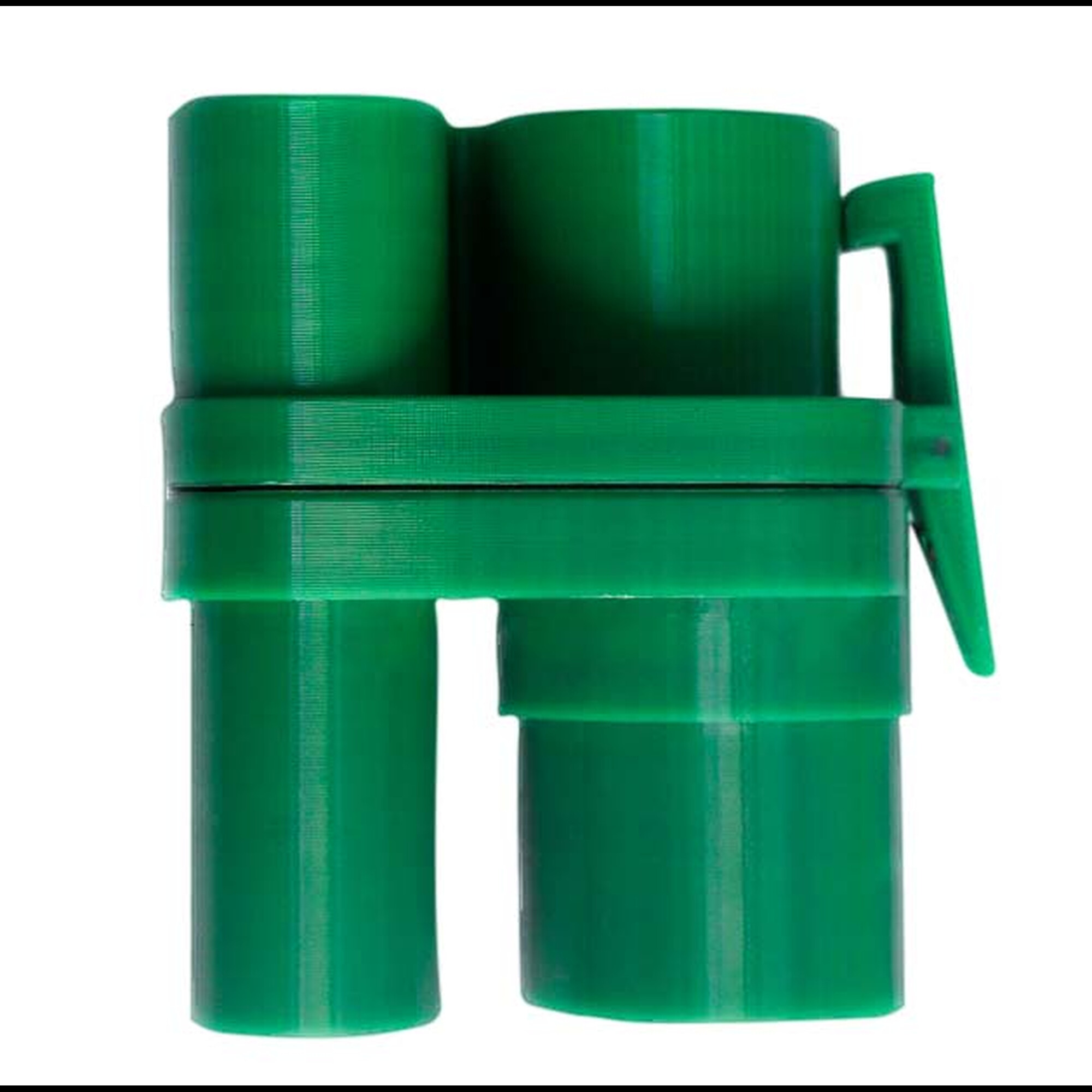 Переходник для быстрой зарядки 50кВт км CCS1-CCS2 Зелёный