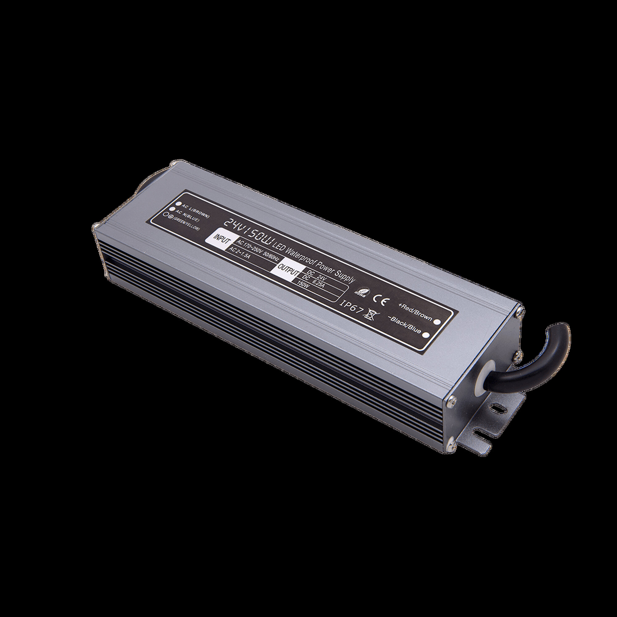 Блок питания MINI Al TPW, 150 W Влагозащитный, 24 V SWG