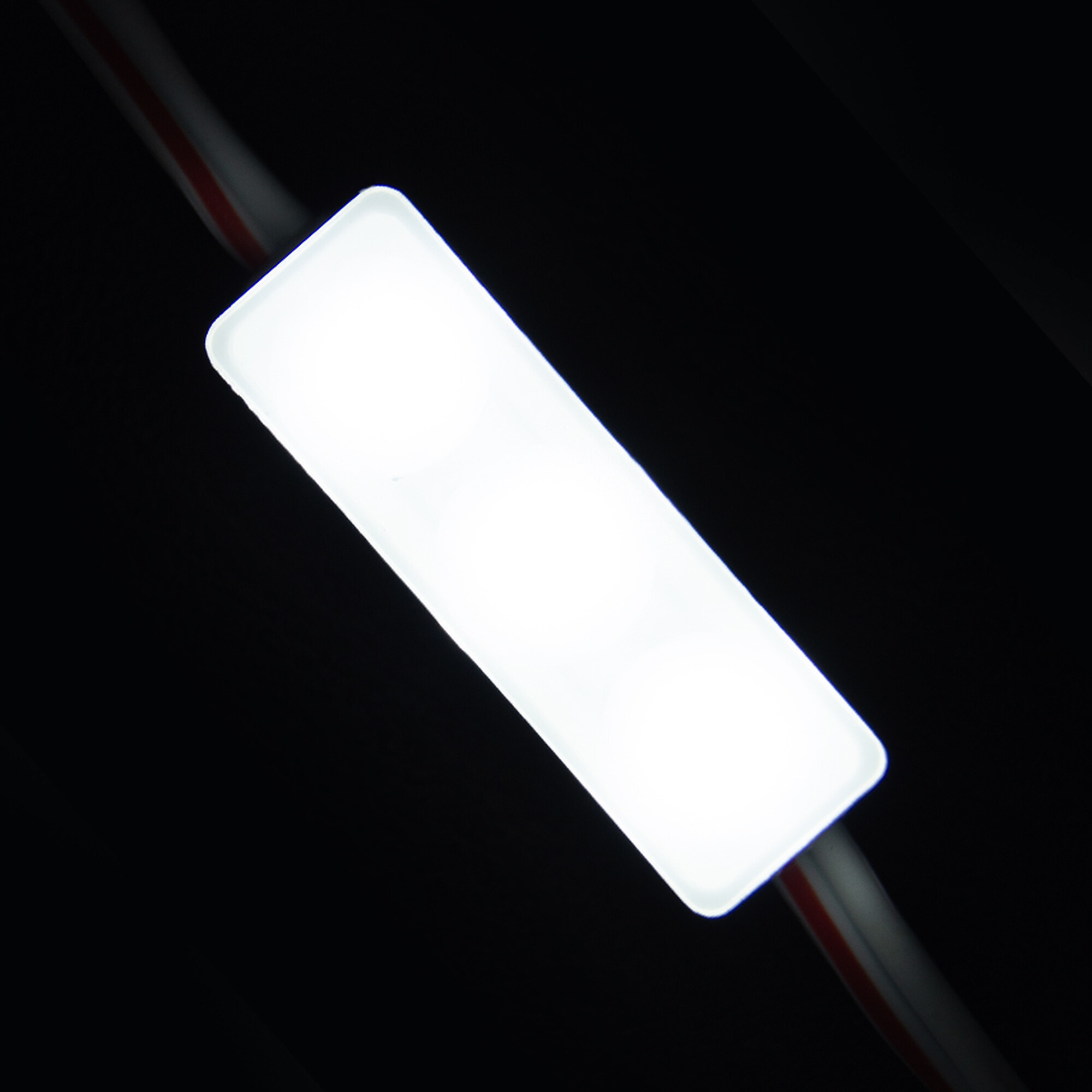 Модуль светодиодный mini 3 SMD 2835 0,6Вт 50Лм 10000К (с линзой 170) SignImpress