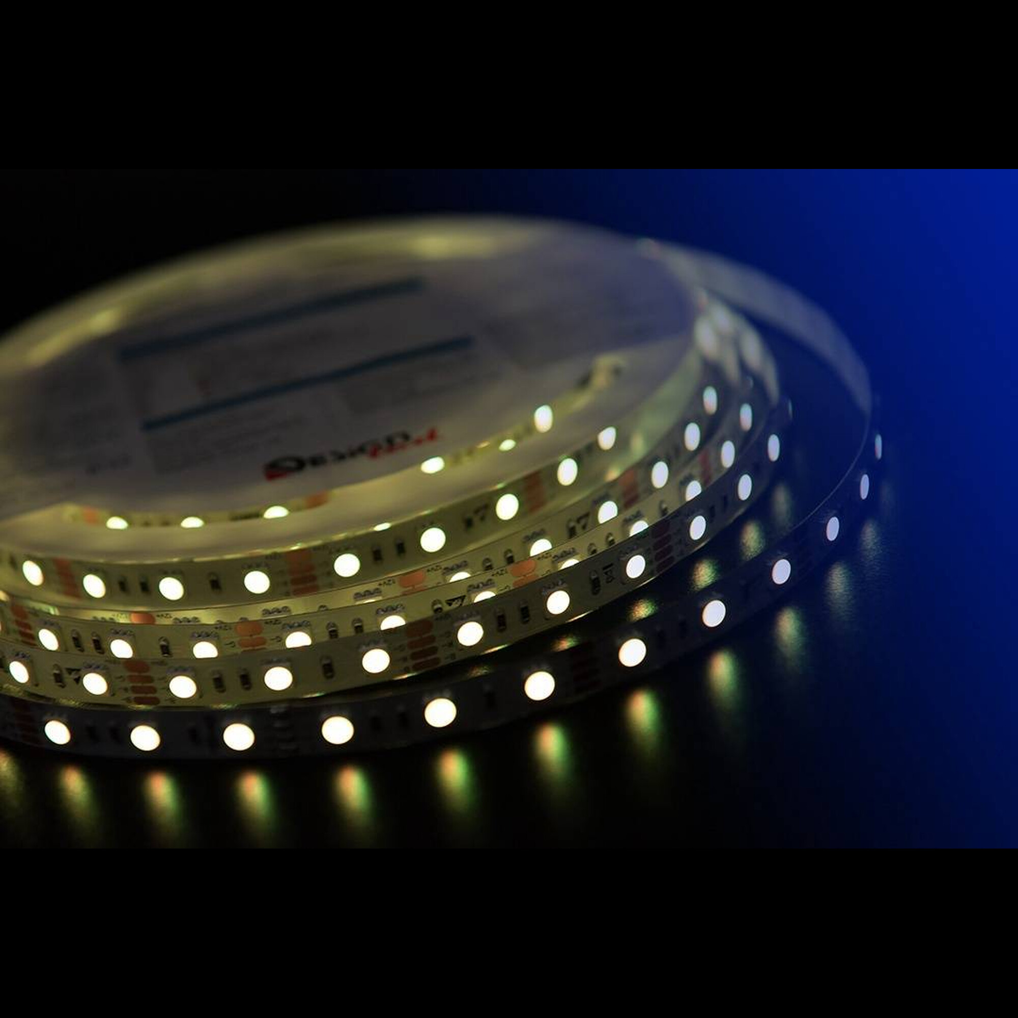 Лента светодиодная LUX5050 60LED/м 14,4Вт/м 12В IP33 Цвет:RGB (K) (1метр) SWG