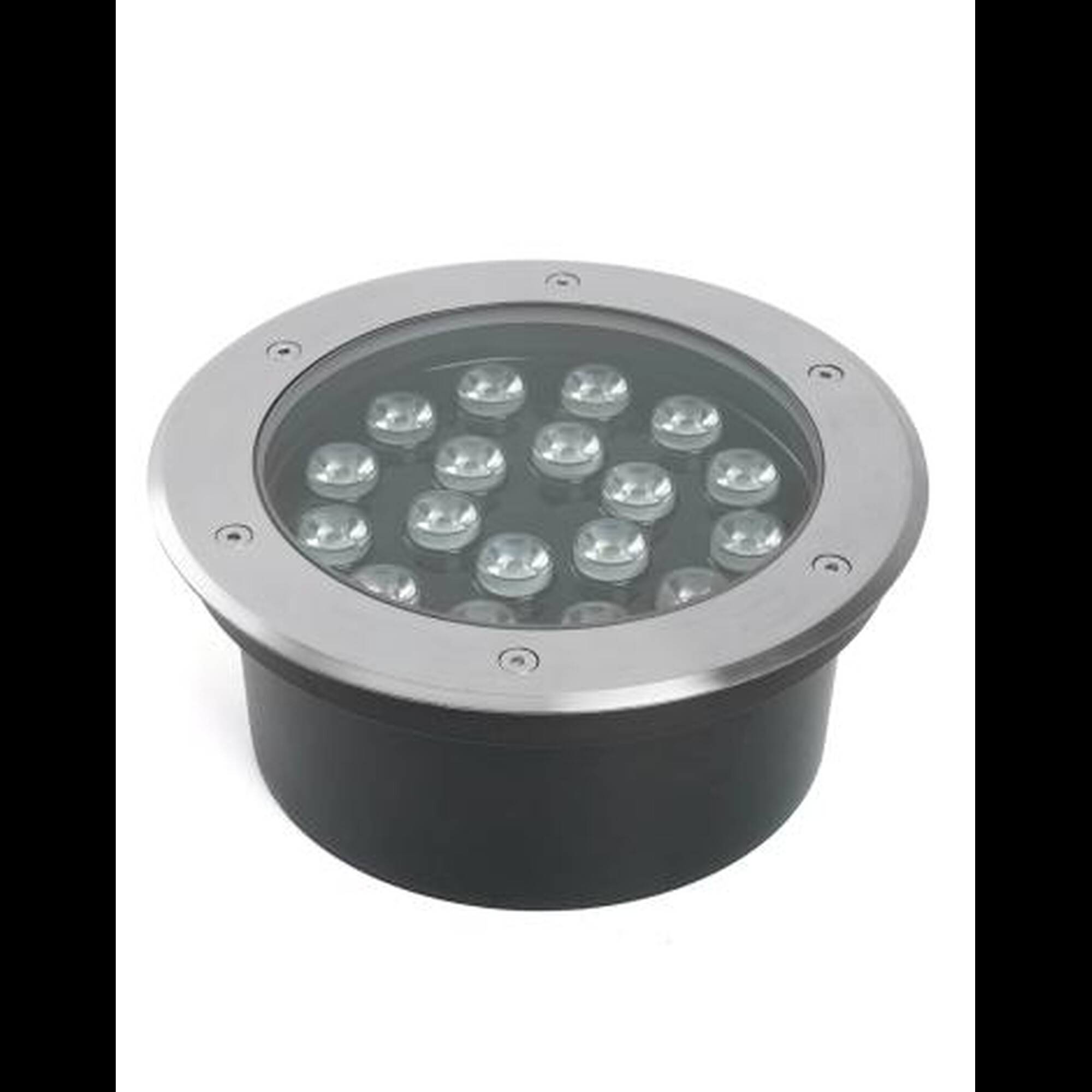 Светодиодный светильник тротуарный (грунтовый) SP2804, 20W, AC12V, низковольтный, 4000K, металл Fero