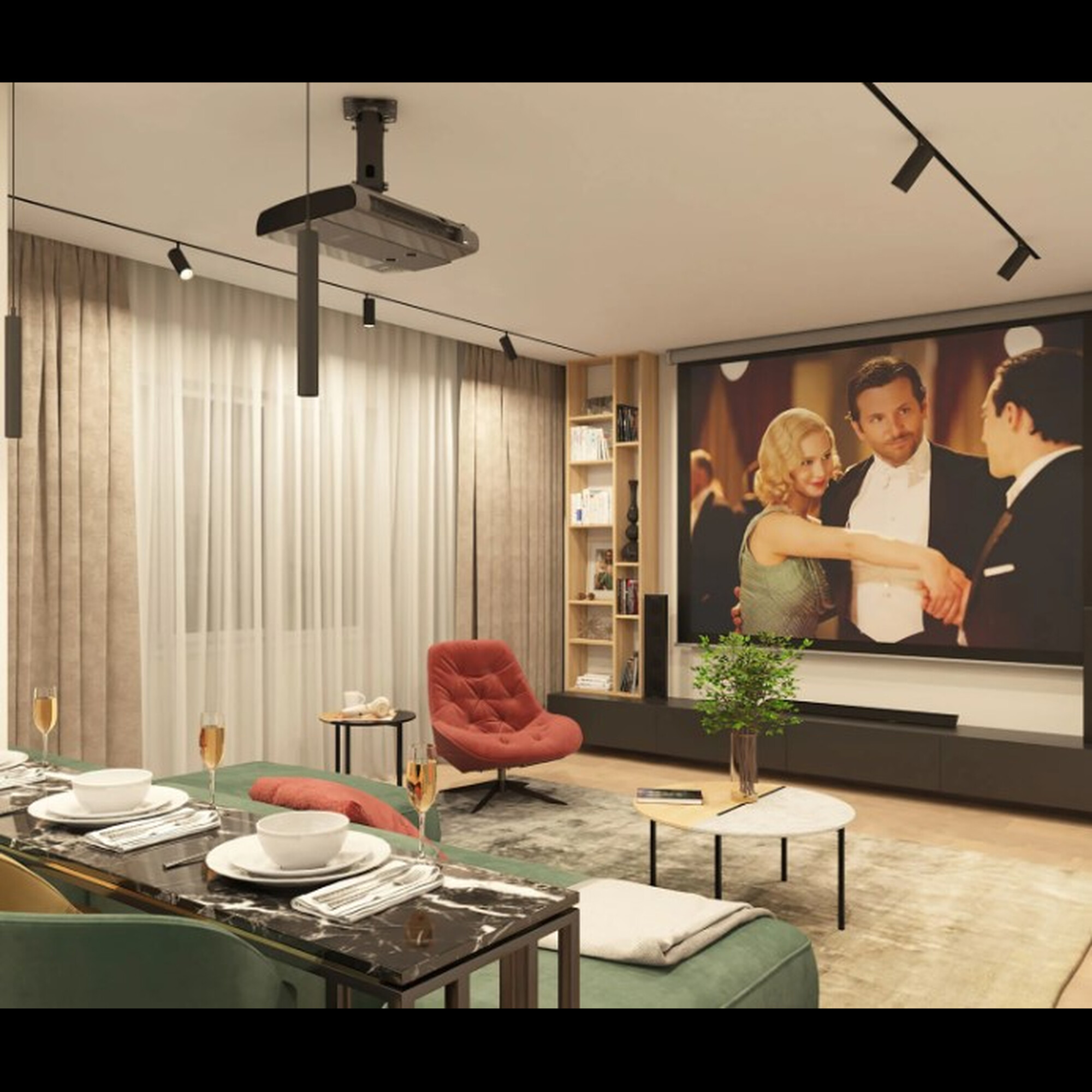 Трековый светильник DK8020-BK Denkirs