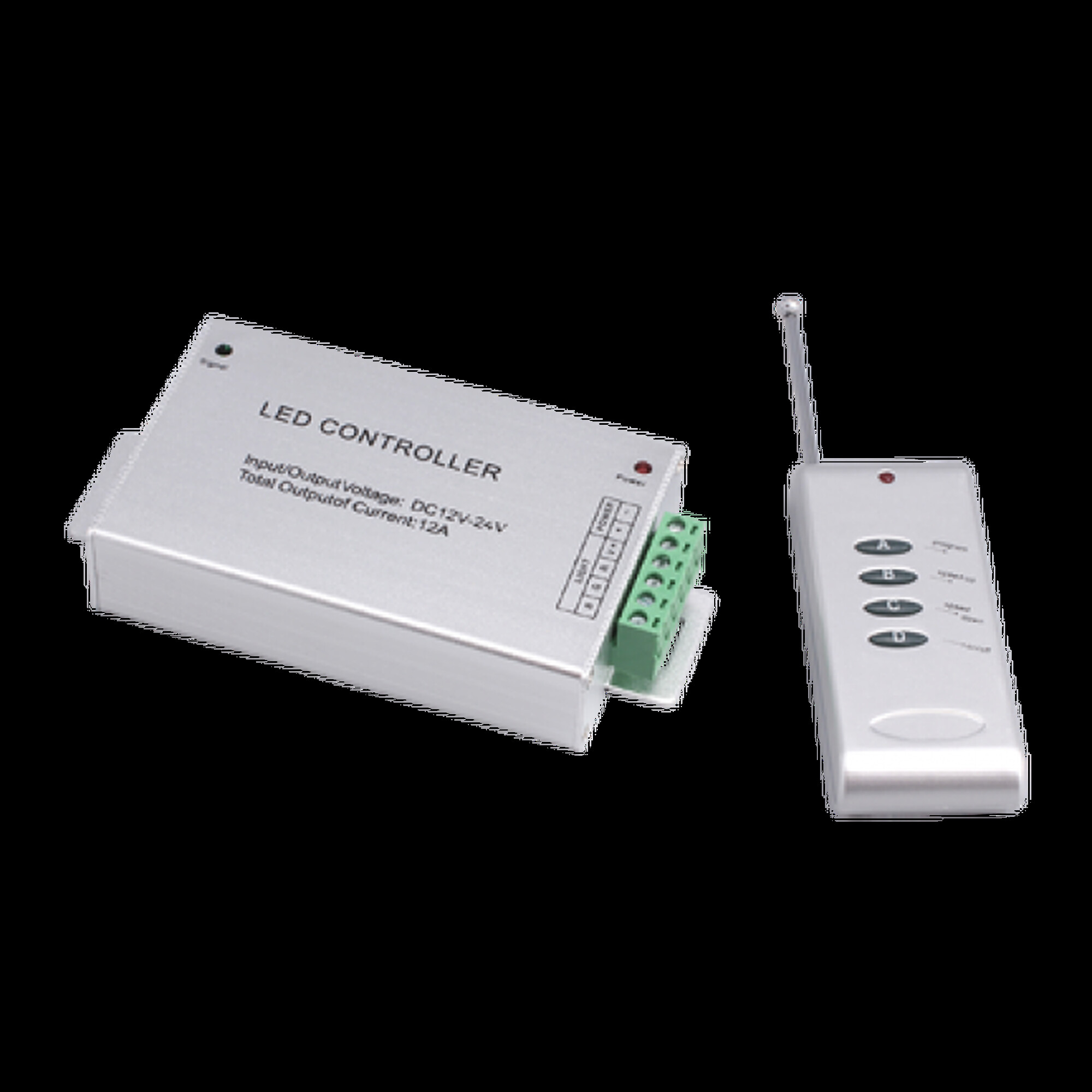 Контроллер RGB ZC-2000RC 12V 3x4A=144w(RF) Jazzway