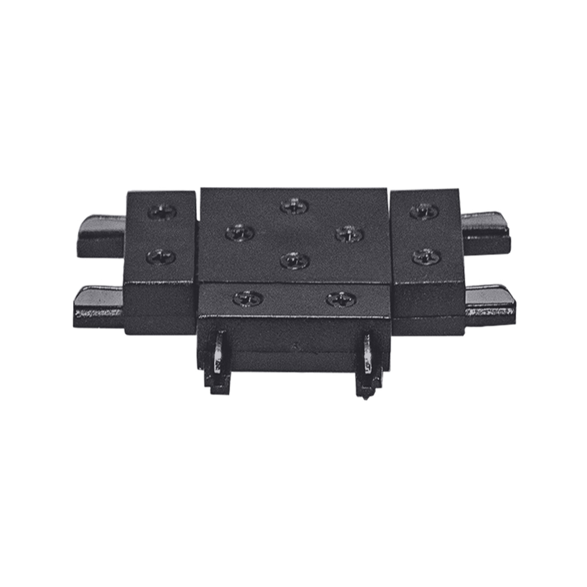 Коннектор T образный к шинопроводу однофазному магнитному Thin Чёрный SignImpress