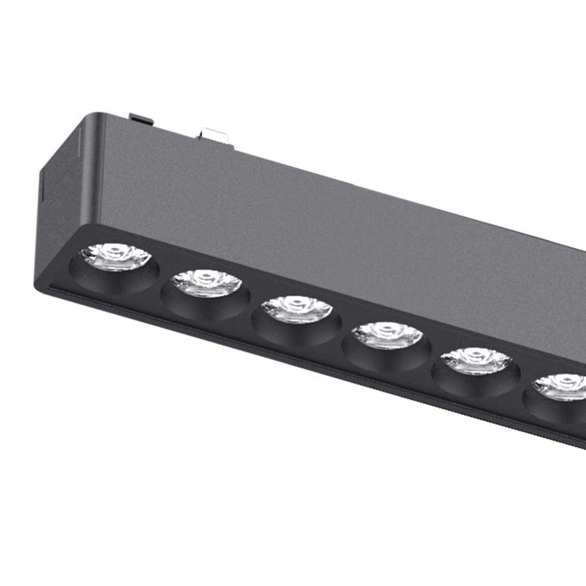 Светильник трековый однофазный магнитный линейный Ultra-1 48В 20Вт 4000К Чёрный 3года SignImpress