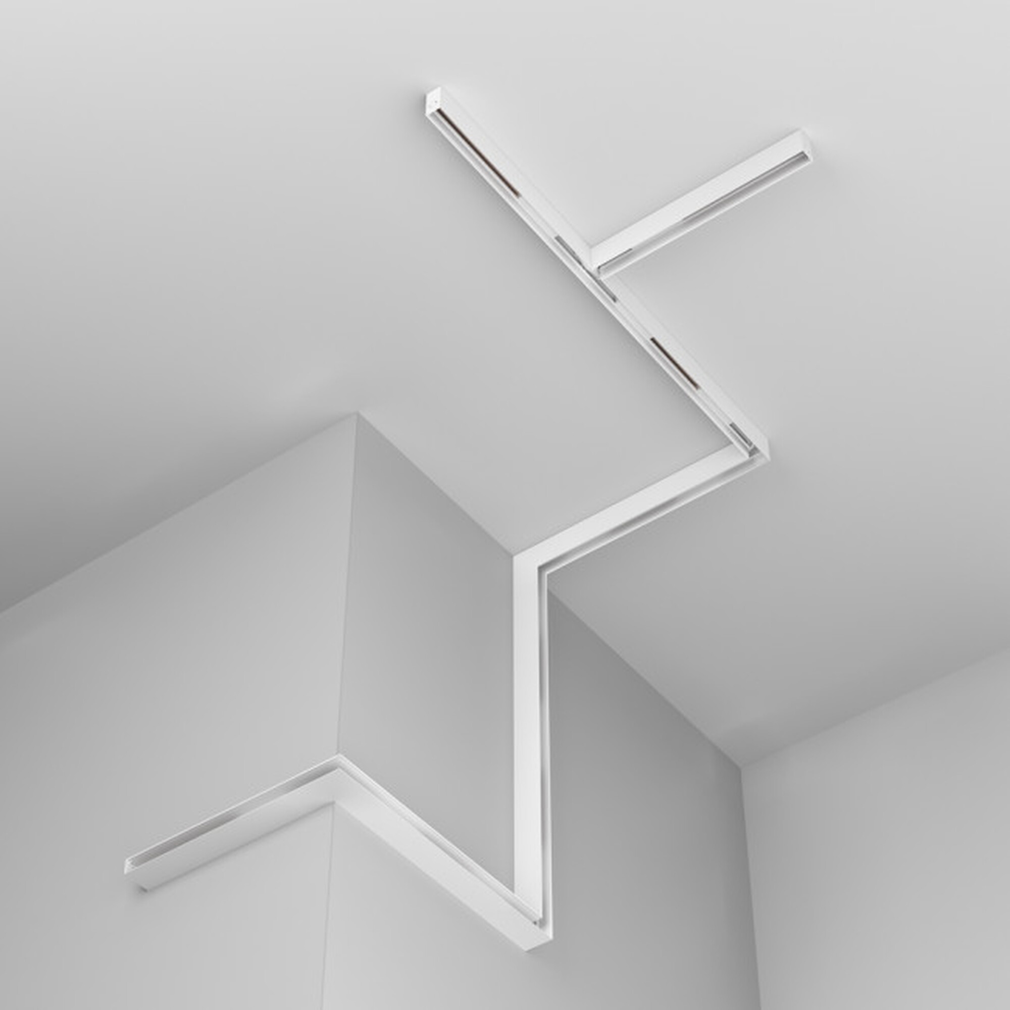 Шинопровод 2м Exility накладной/подвесной белый Maytoni