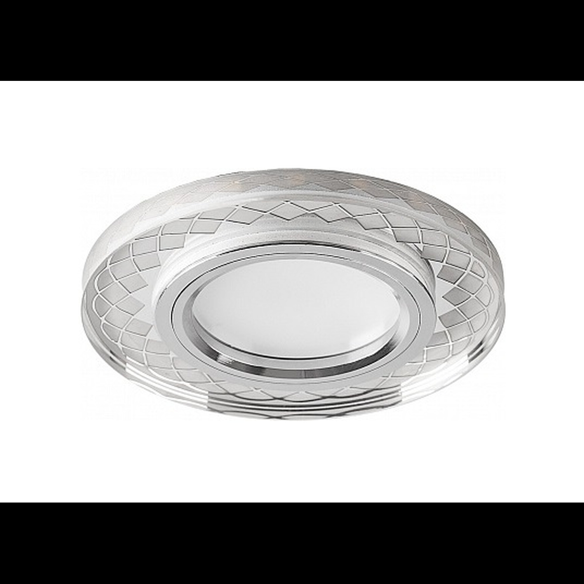 Светильник встраиваемый с подсветкой CD959 15LED 4000K MR16  прозрачный Feron