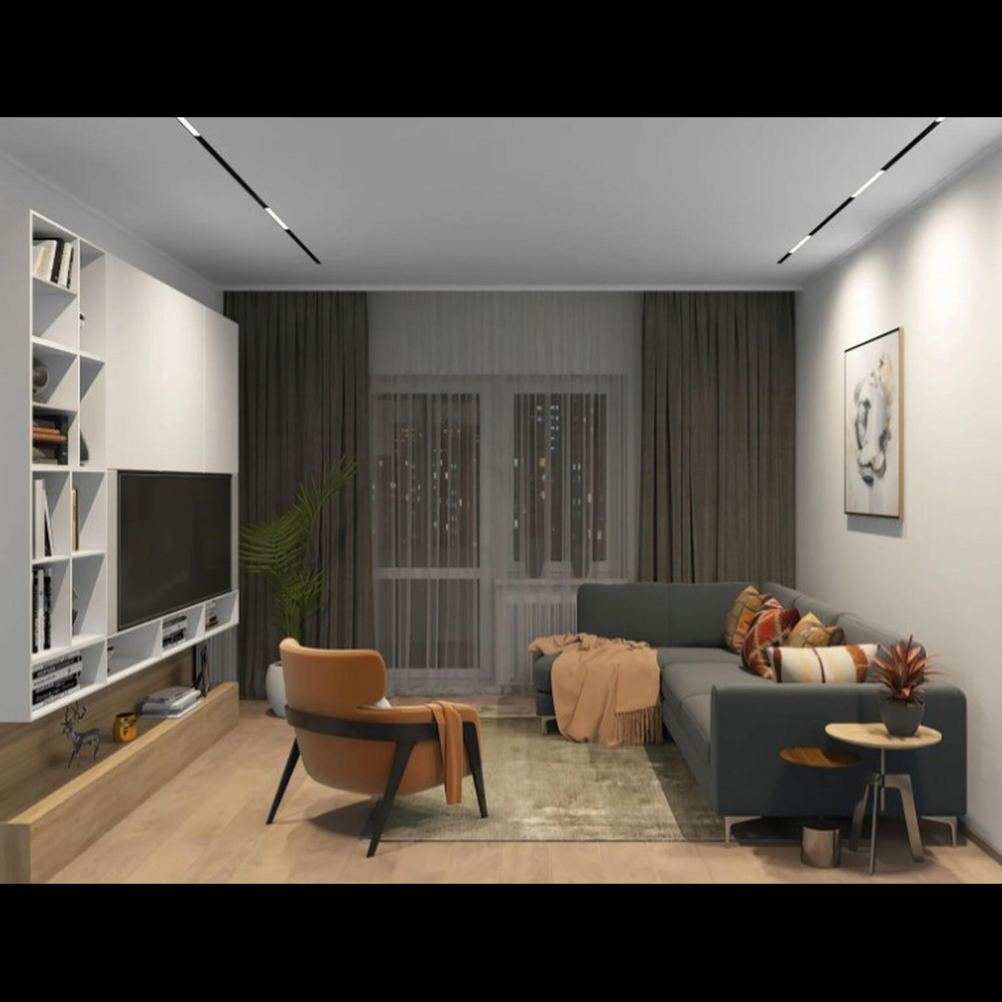 Трековый светильник DK8004-BK Denkirs