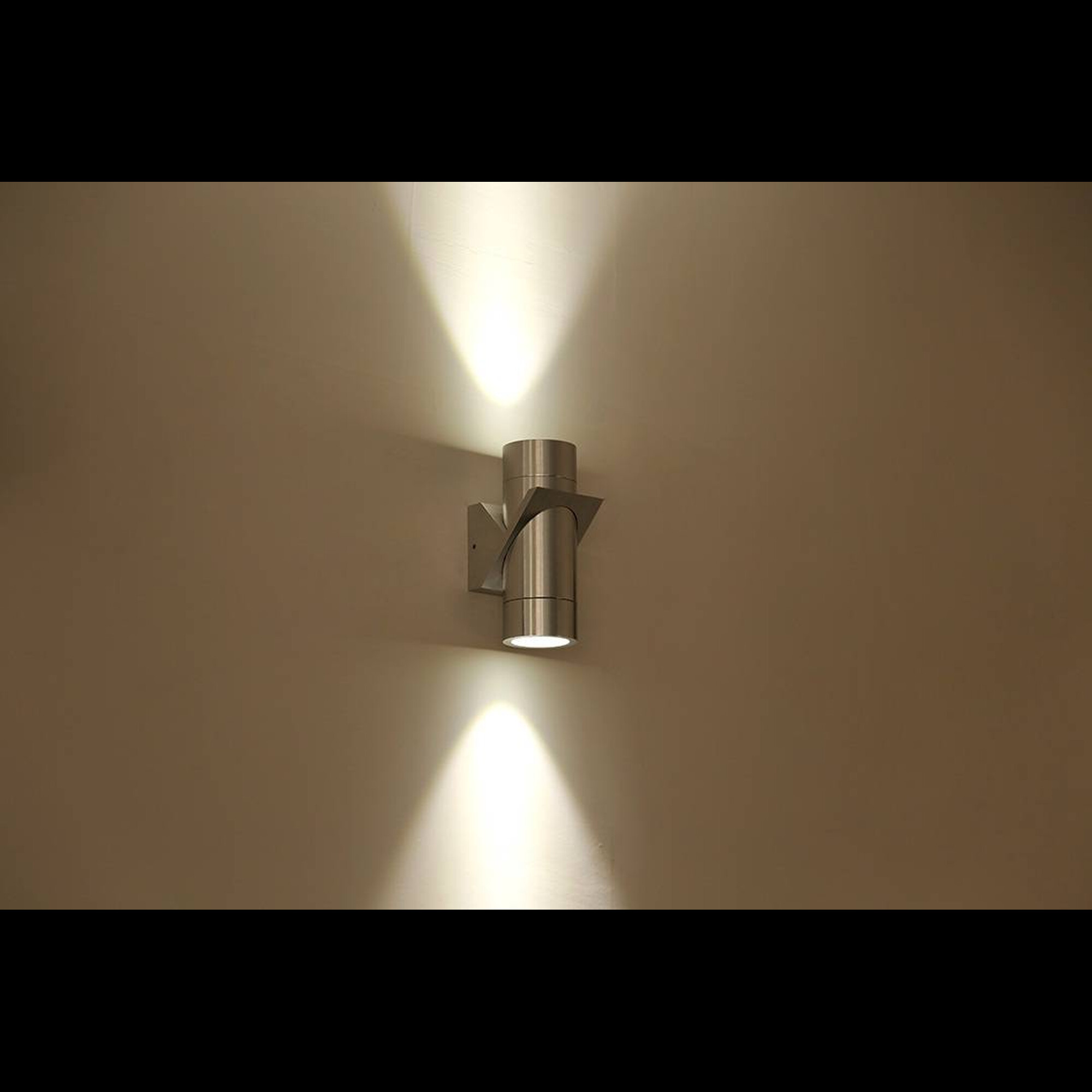 Светильник настенный SPRUT, Серебро, 6Вт, 3000K, IP54, GW-A213-6-SL-WW SWG