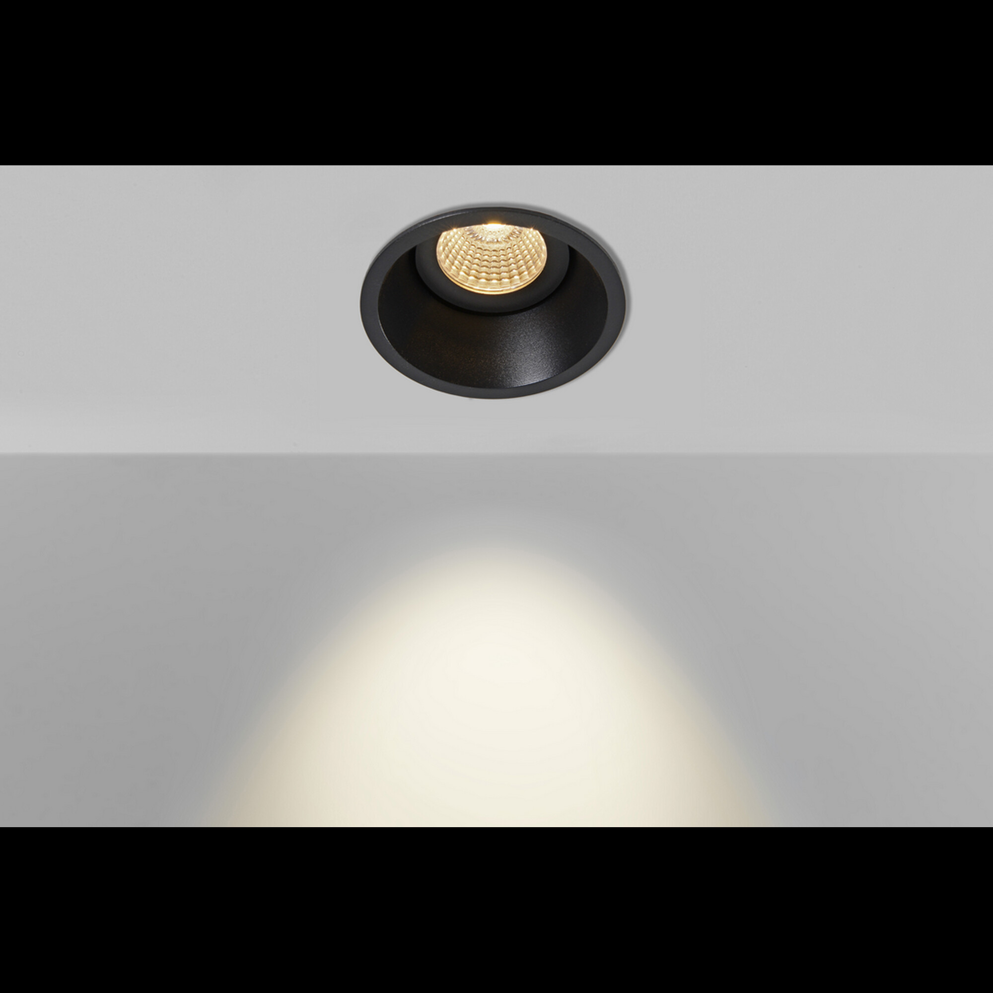 Корпус светильника встраиваемый наклонный COMBO-41-BL, черный, IP20 SWG