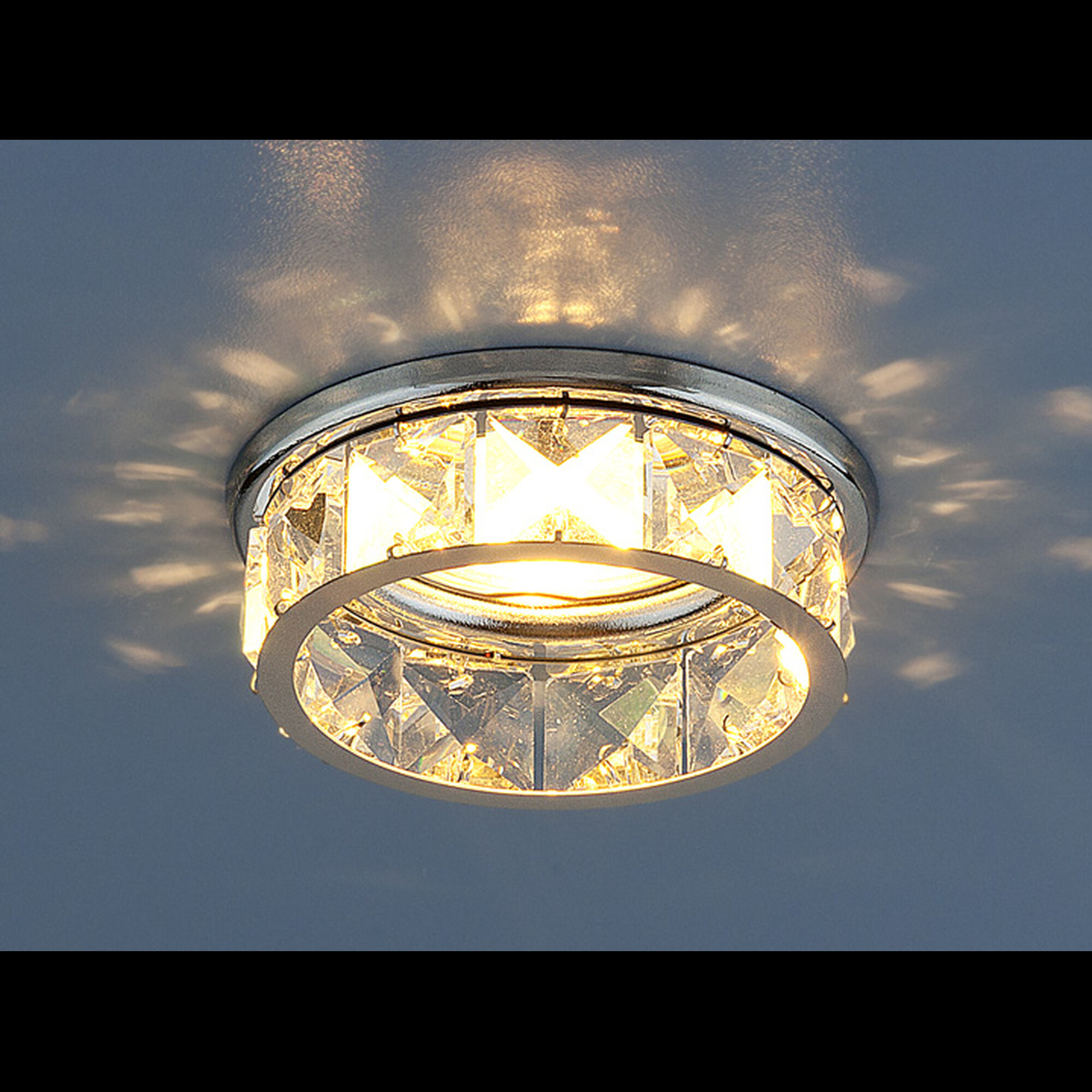 Светильник встраиваемый 7275 MR16 хром/прозрачный Elektrostandard (распродажа)