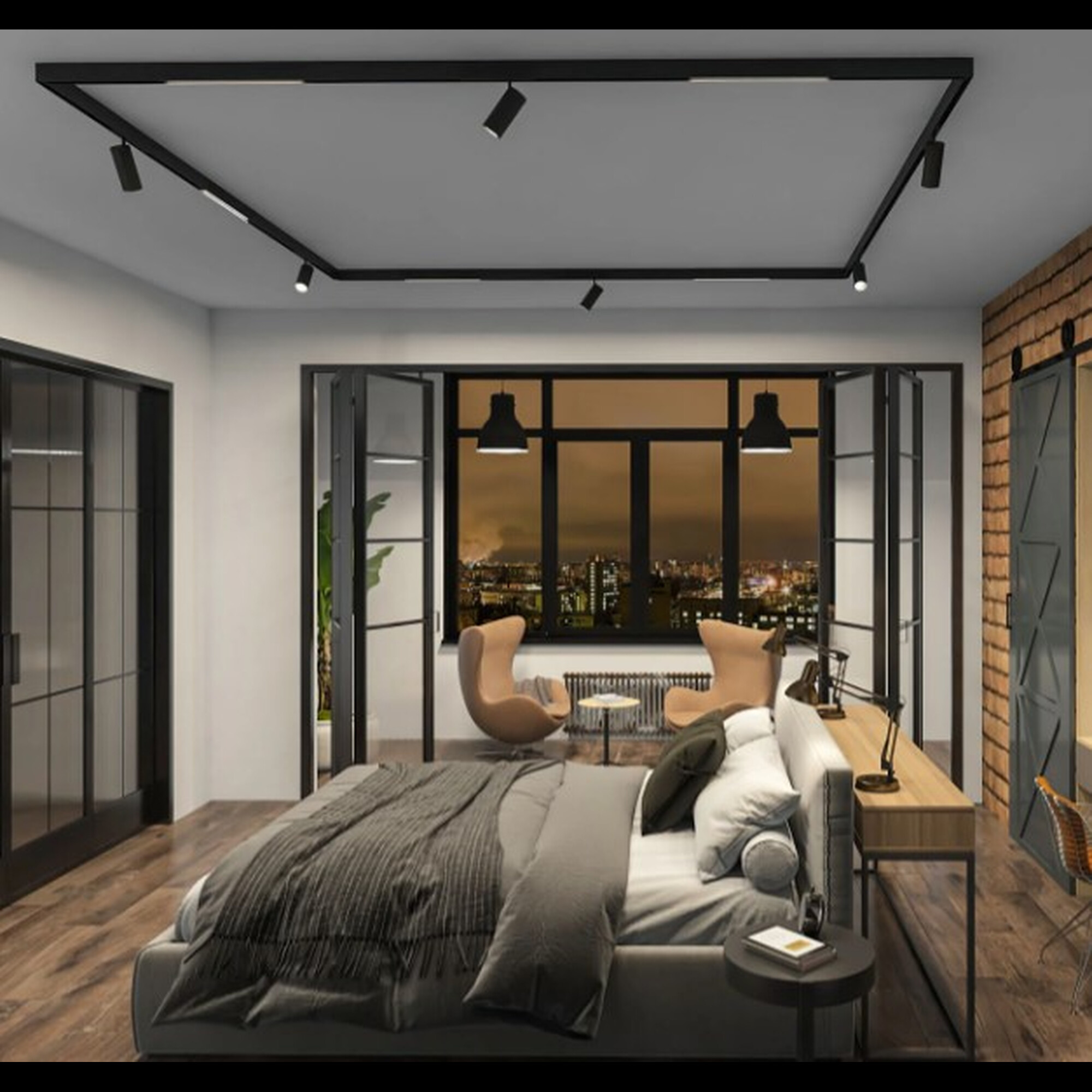 Трековый светильник DK8020-BK Denkirs