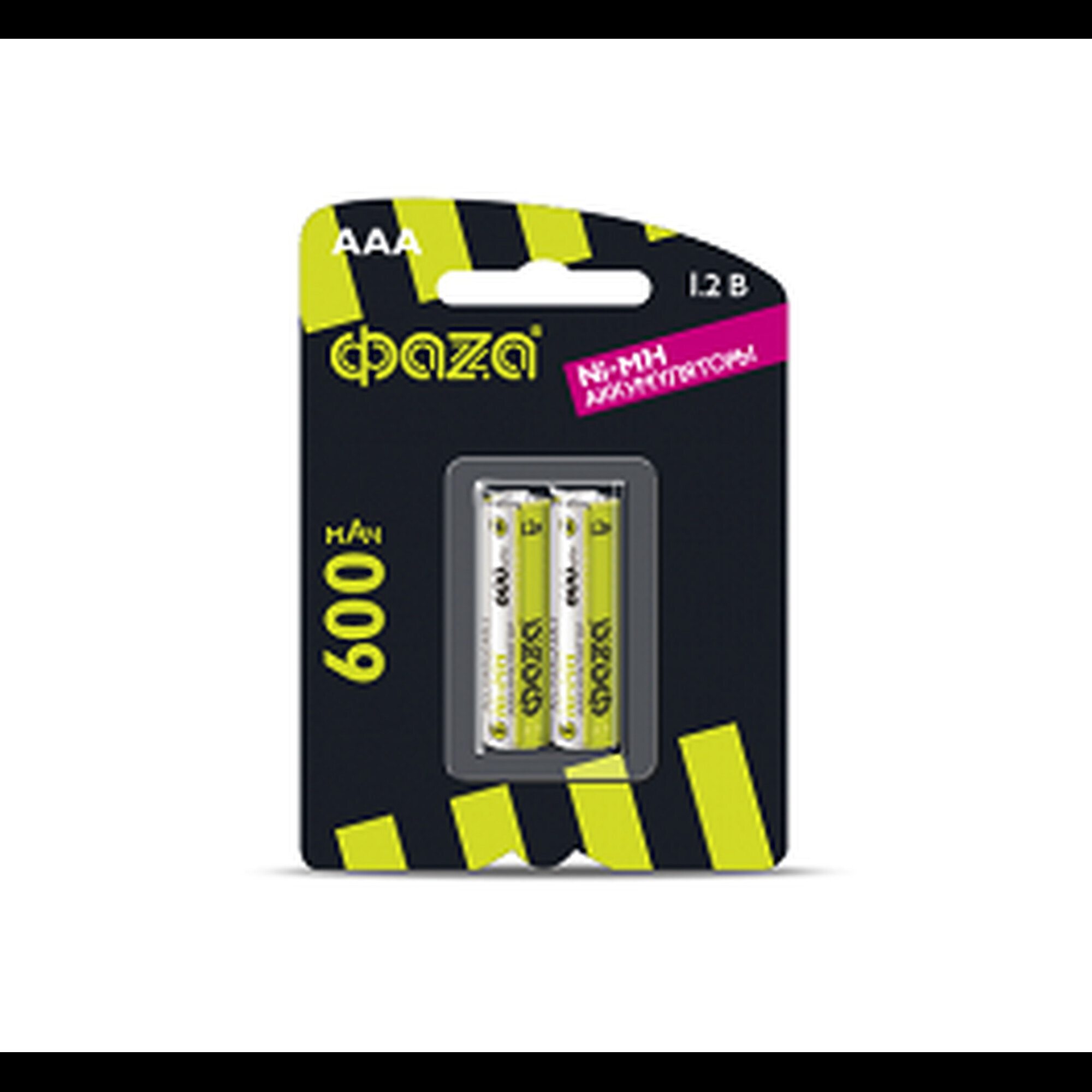 Батарейка акк. ФАZА AAA  600мАч BL-2 -  1шт.