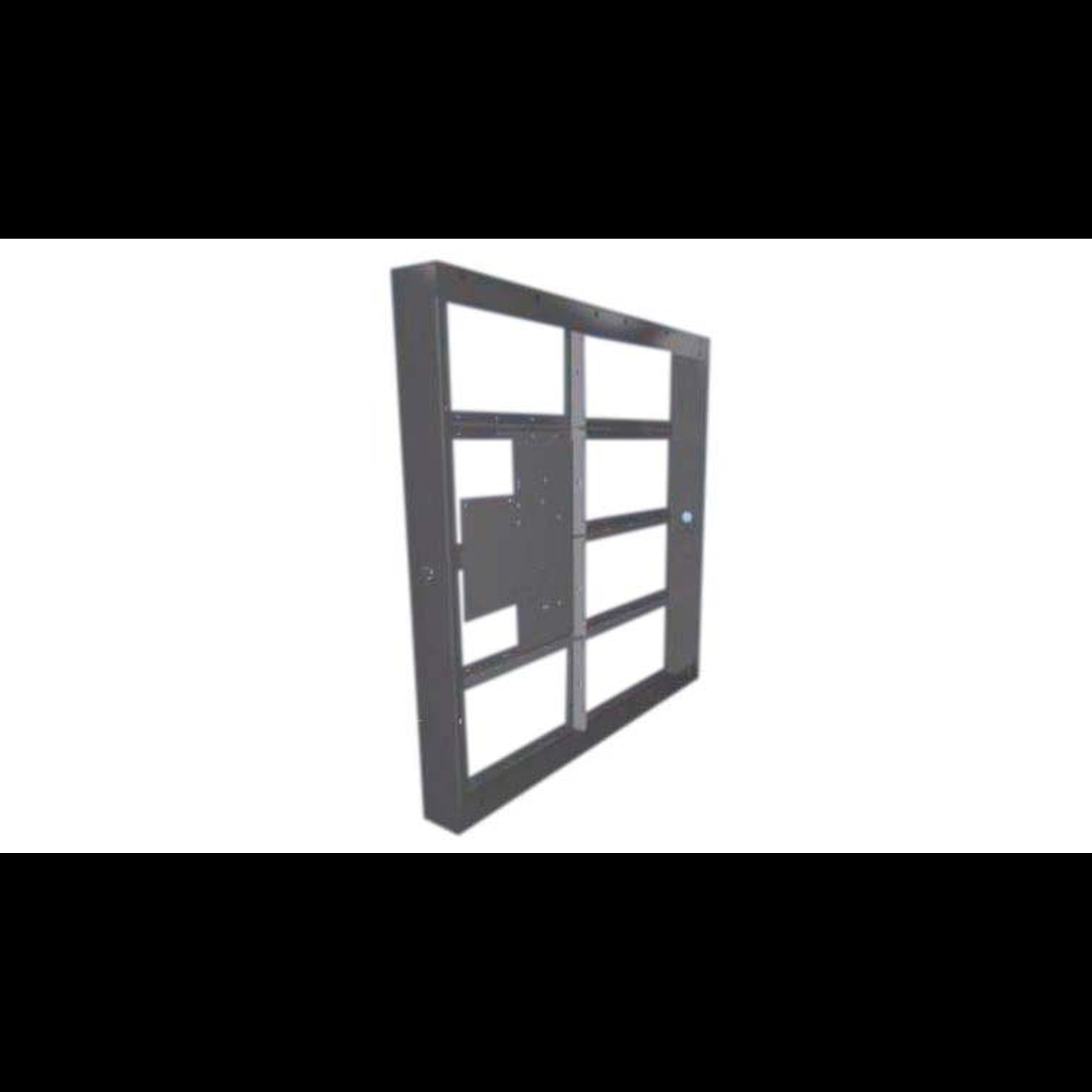 Кабинет металлический интерьерный (без задней крышки) 640*640