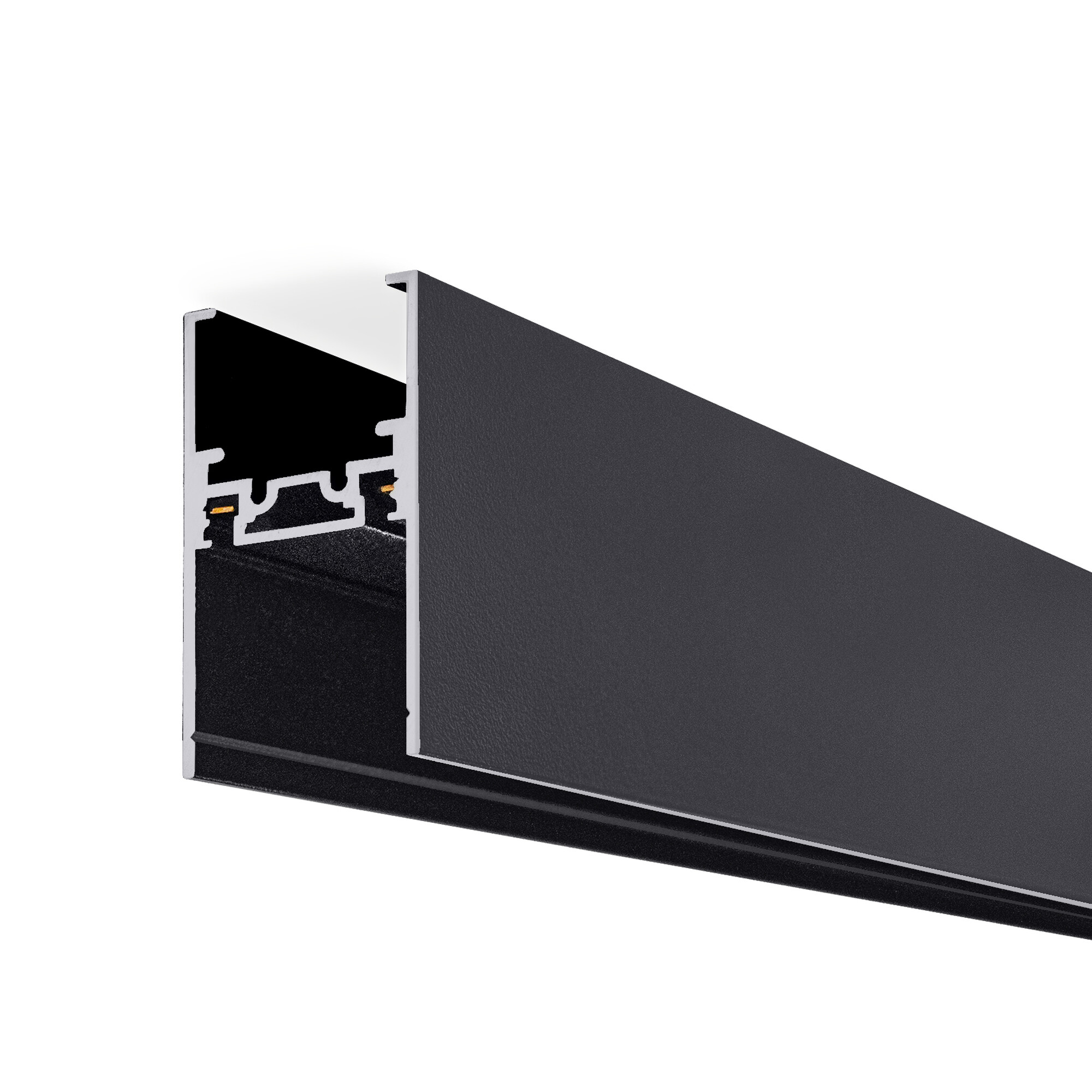 Шинопровод 1фаза накладной/подвесной Ultra Strength 24/48 для магнитных треков Чёрный 2м SignImpress