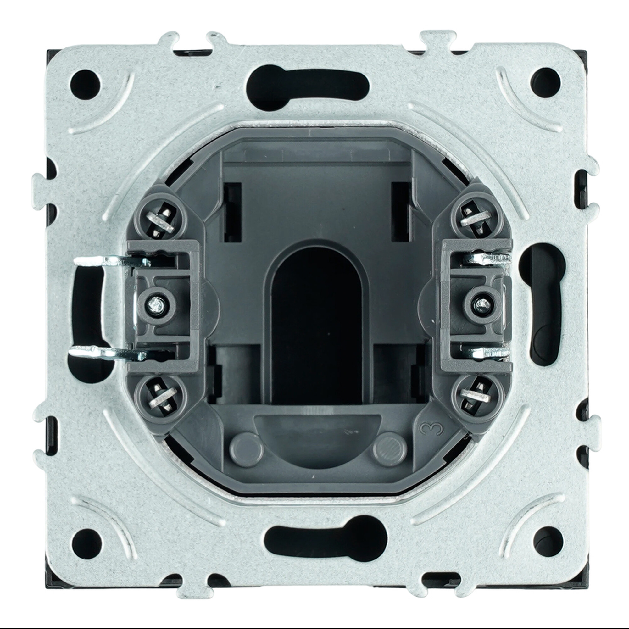 Кабельный вывод ( механизм), серия Эмили, черный уголь, soft-touch, RST00-5119-05