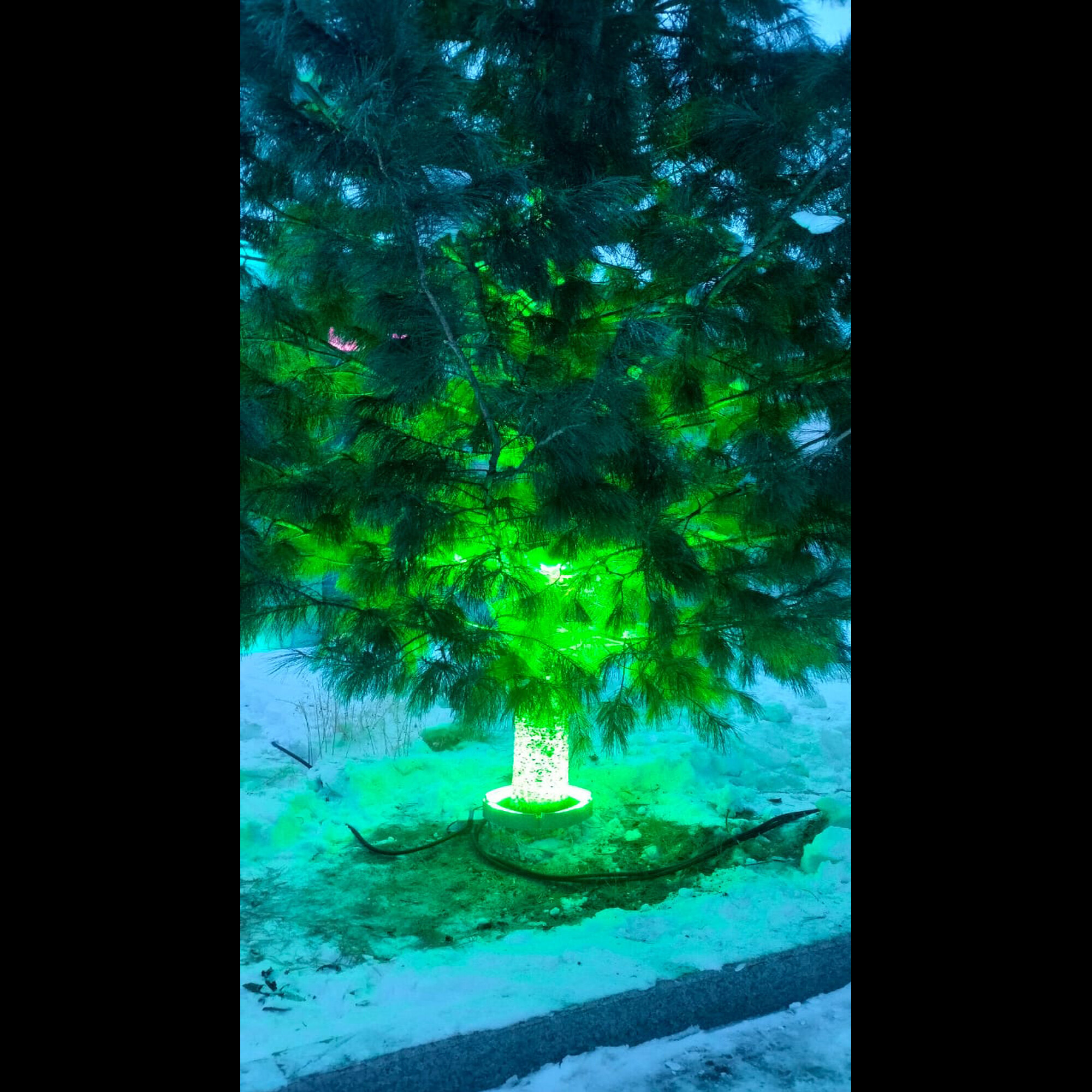 Прожектор архитектурный FCT 220В 18Вт Зелёный 30° SignImpress