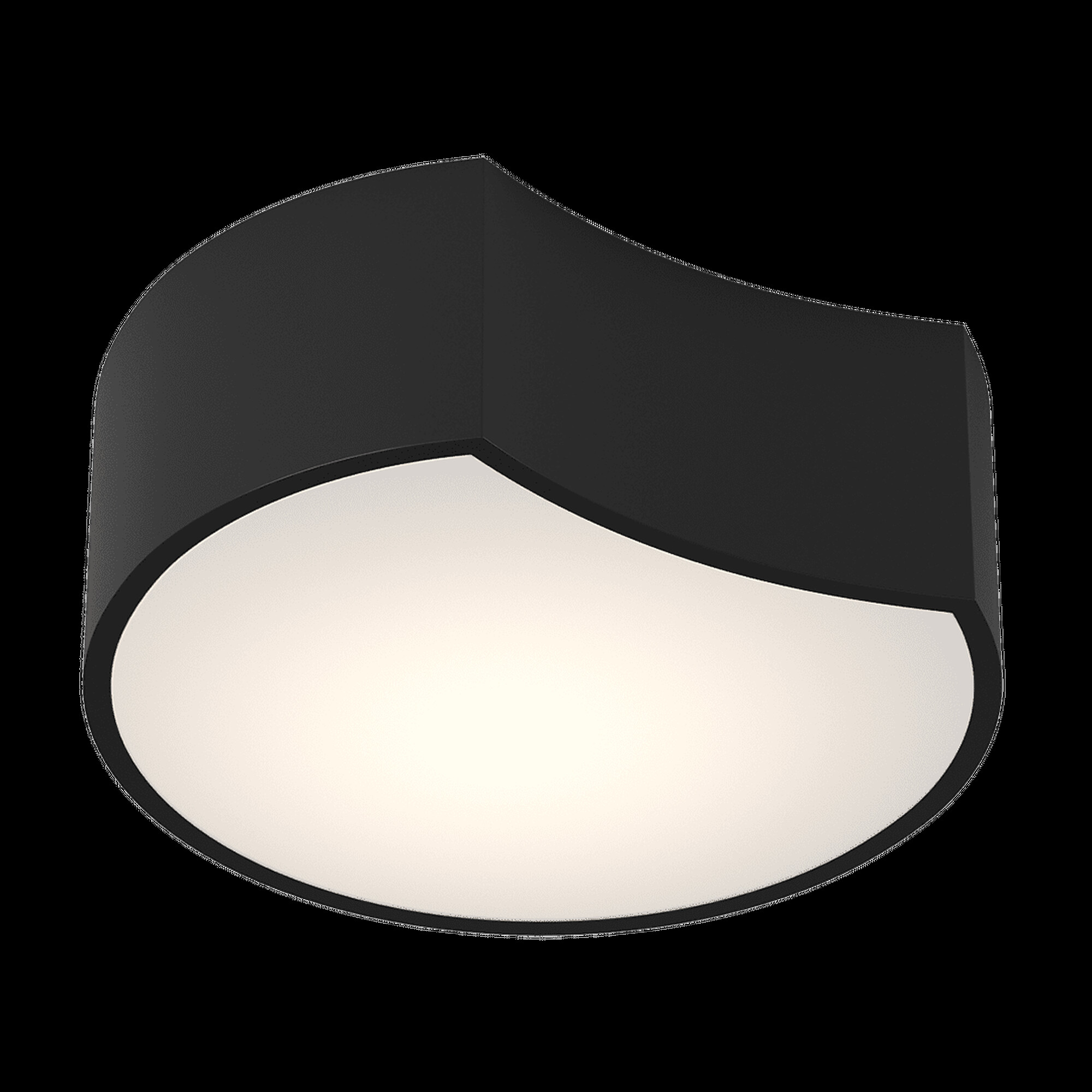 Светильник потолочный Triple А черный 12 3000 AX14031-A-BL-WW SWG