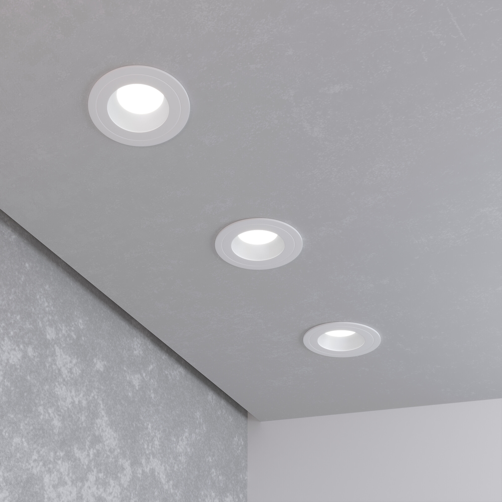 Светильник встраиваемый 122 MR16 серебро/белый Elektrostandard (распродажа)