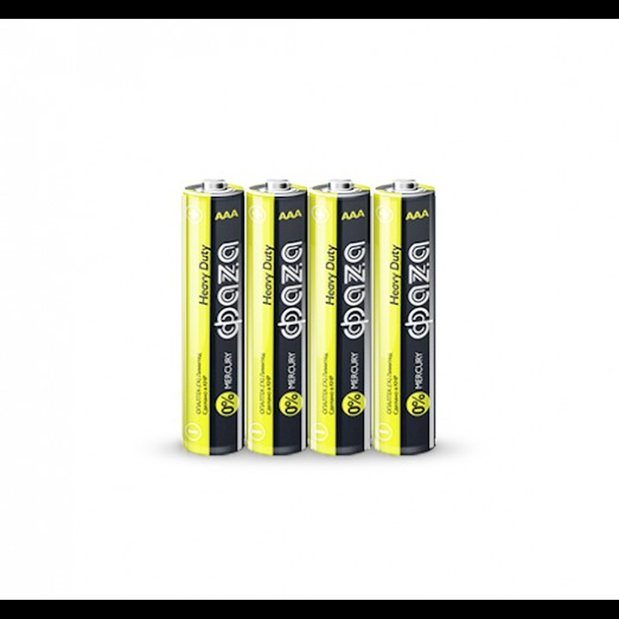 Батарейка солевая R03 ФАZА Heavy Duty Shrink-4 - 1шт.