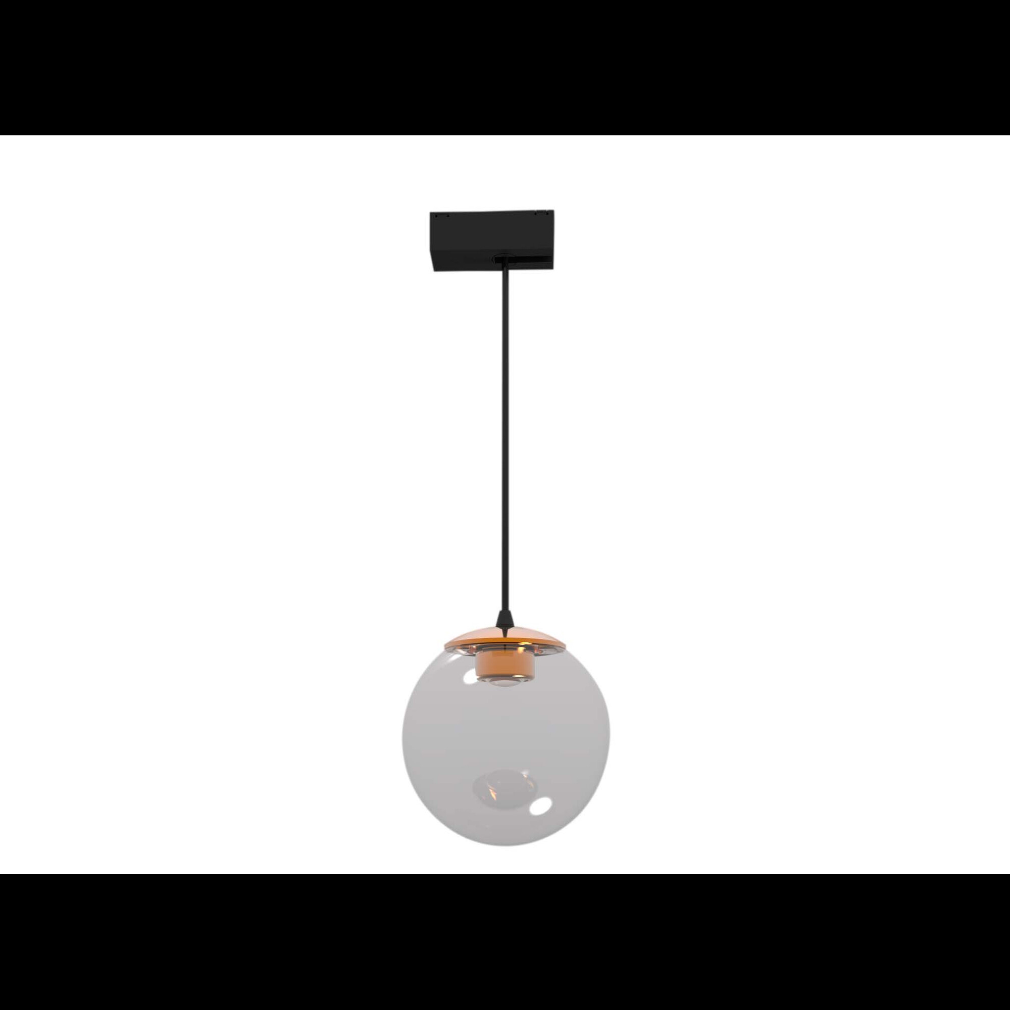 Подвесной трековый светильник-шар SY 10W Бронза 4000К SY-601261-BZ-10-NW SWG