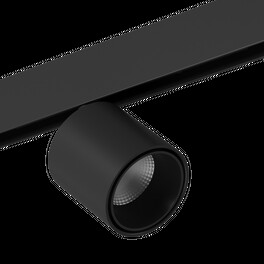 Магнитный светильник-спот серии SY mini, 48В, 8,2W Черный 3000 SY-mini-521911-8.2-48-BL-WW SWG