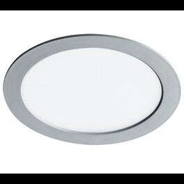 Светильник встраиваемый круг PPL- RPG  алюм 18w 6500K d225*25mm IP20 Jazzway (распродажа)