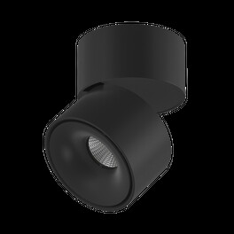 Светильник накладной наклонный LK, Черный, 15Вт, IP20, Теплый SWG