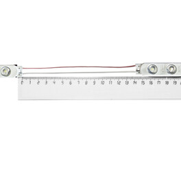 Модуль светодиодный 3 SMD 2835 1,08Вт 195Лм 6500-7000К (с линзой 175) - 1шт. SignImpress