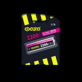 Батарейка литиевая акк. ФАZА 18650 2200мАч BL-1 - 1шт.