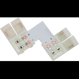 Комплект L коннекторов с соединителем для светодиодной ленты (10мм), LD185 FERON