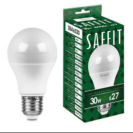 Лампа светодиодная, 30W 230V E27 2700K A65, SBA6530 Feron