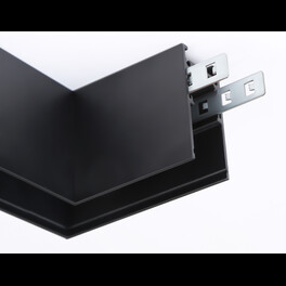Коннектор угловой для накладного шинопровода Magnetic GL3372 BK черный Ambrella light