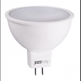 Лампа светодиодная PLED- ECO-JCDR 5W 3000K 400Lm GU5.3 230V/50Hz  Jazzway