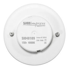 Лампа светодиодная GX53 15Вт 4000К L IC SignImpress